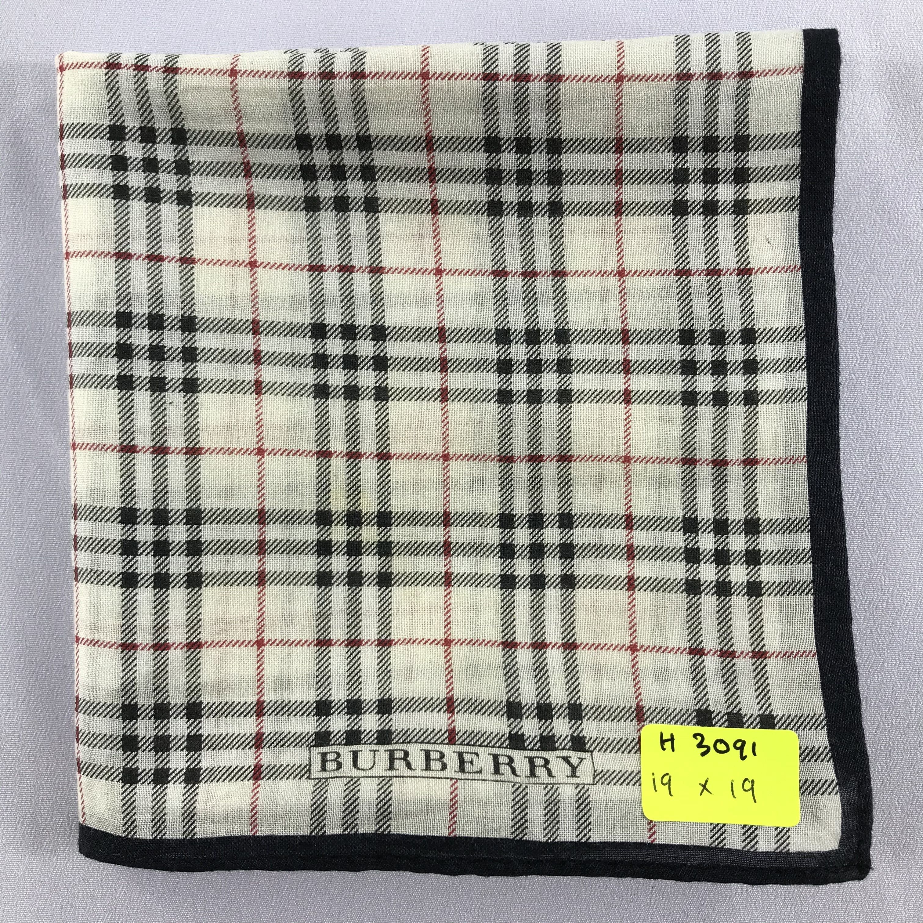 Burberry × Vintage Burberry Neckerchief / Bandana / Handkerchief Size ONE SIZE - 5 Thumbnail