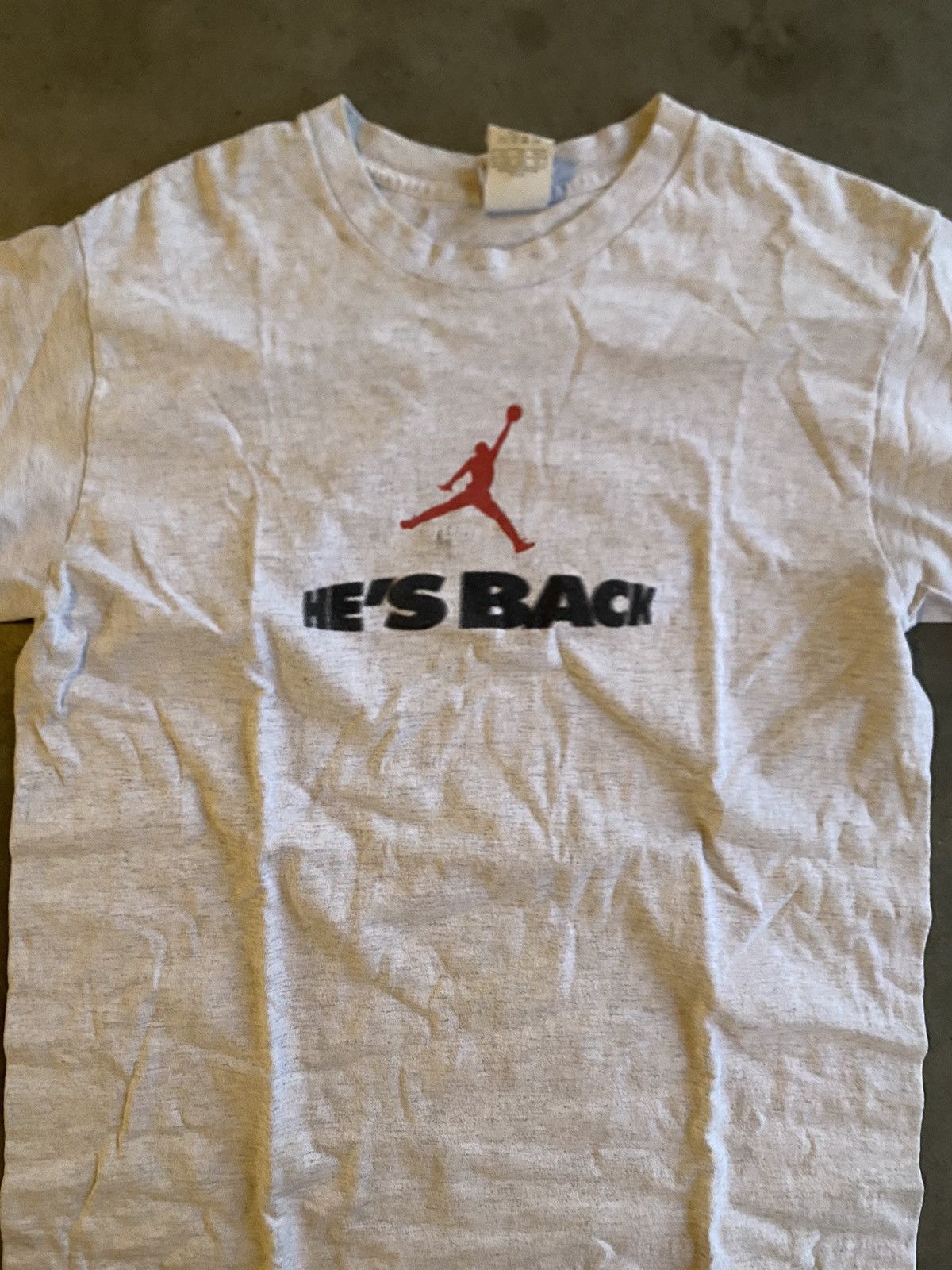 Jordan Brand × Vintage Jordan Vintage Nike Tee Size US XL / EU 56 / 4 - 1 Thumbnail