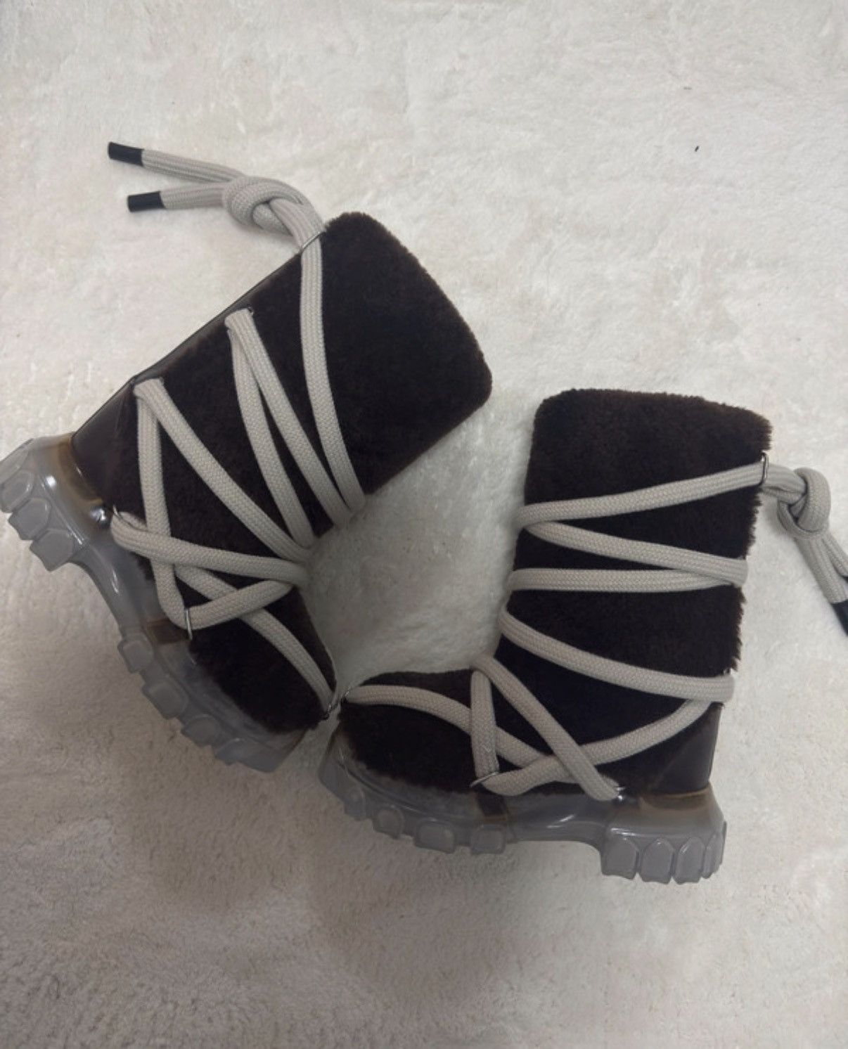 Rick Owens Rick Owens Lunar Boots Brown Size US 5 / IT 35 - 4 Thumbnail