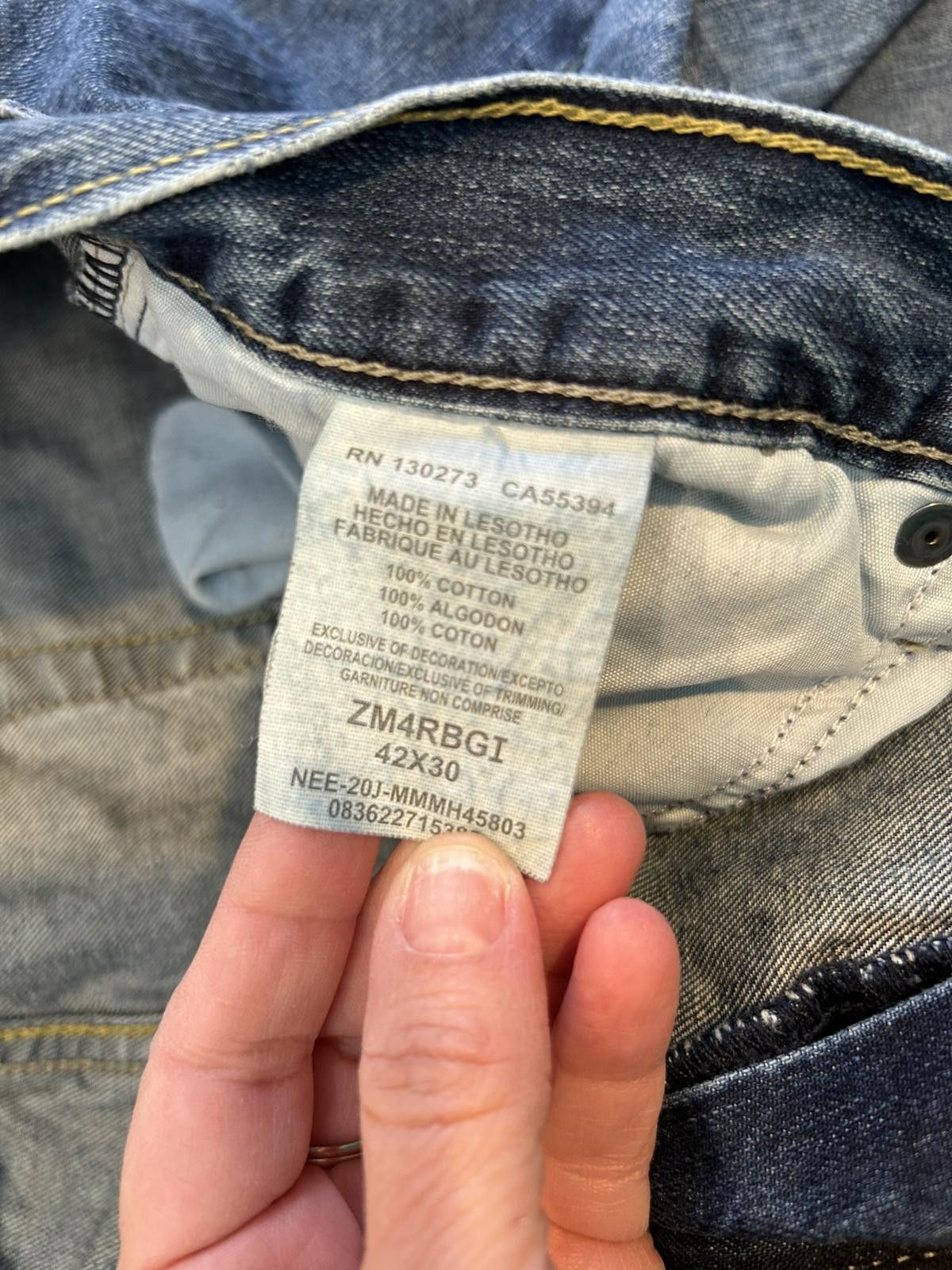 Wrangler Wrangler Classic Blue Denim Jeans Size US 42 / EU 58 - 5 Thumbnail