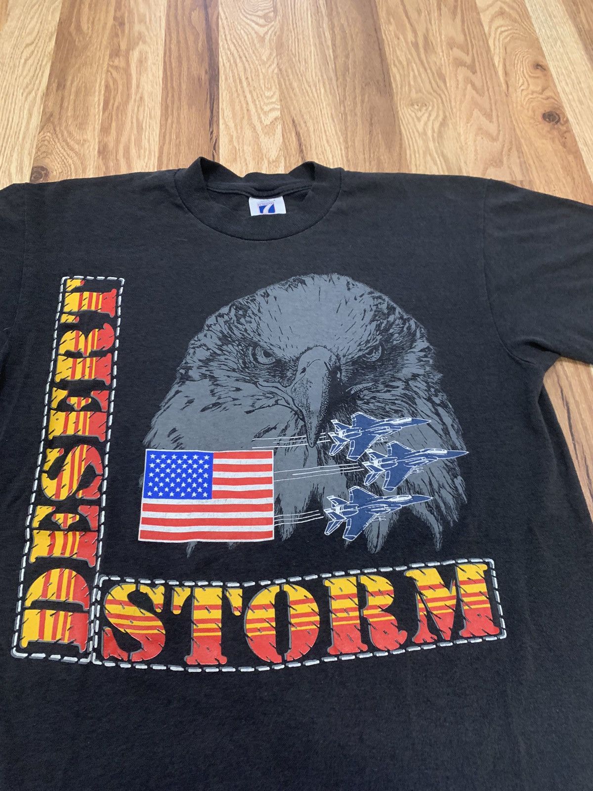 Logo 7 × Vintage Vintage Operation Desert Storm Logo 7 tee Size US M / EU 48-50 / 2 - 2 Thumbnail