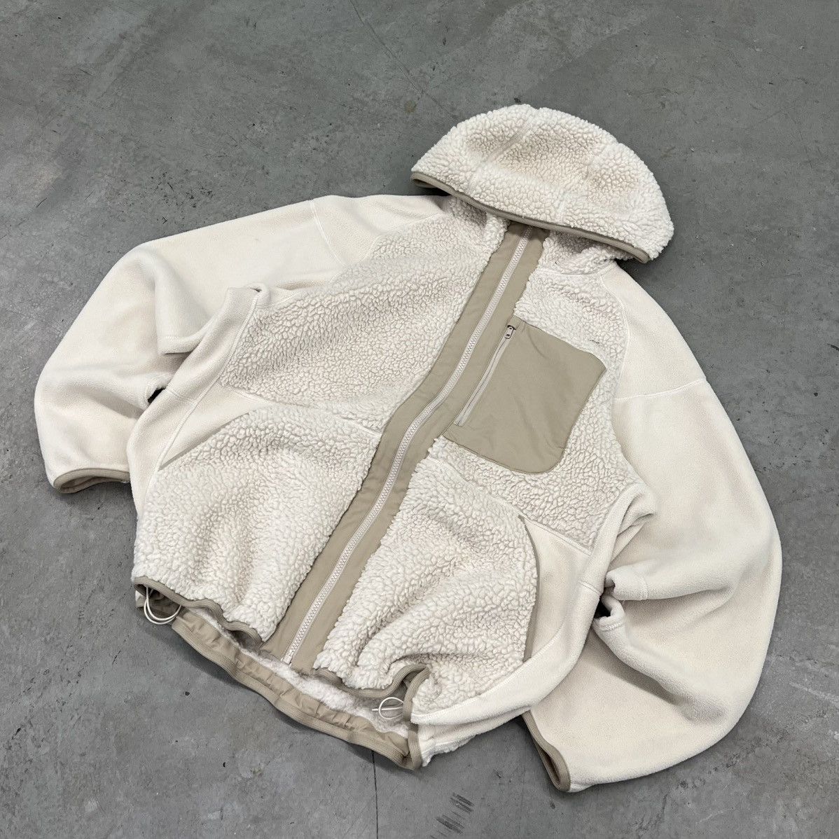 Uniqlo × White Mountaineering Uniqlo x White Mountaineering Fleece Zip Up Hoodie Size US M / EU 48-50 / 2 - 1 Thumbnail