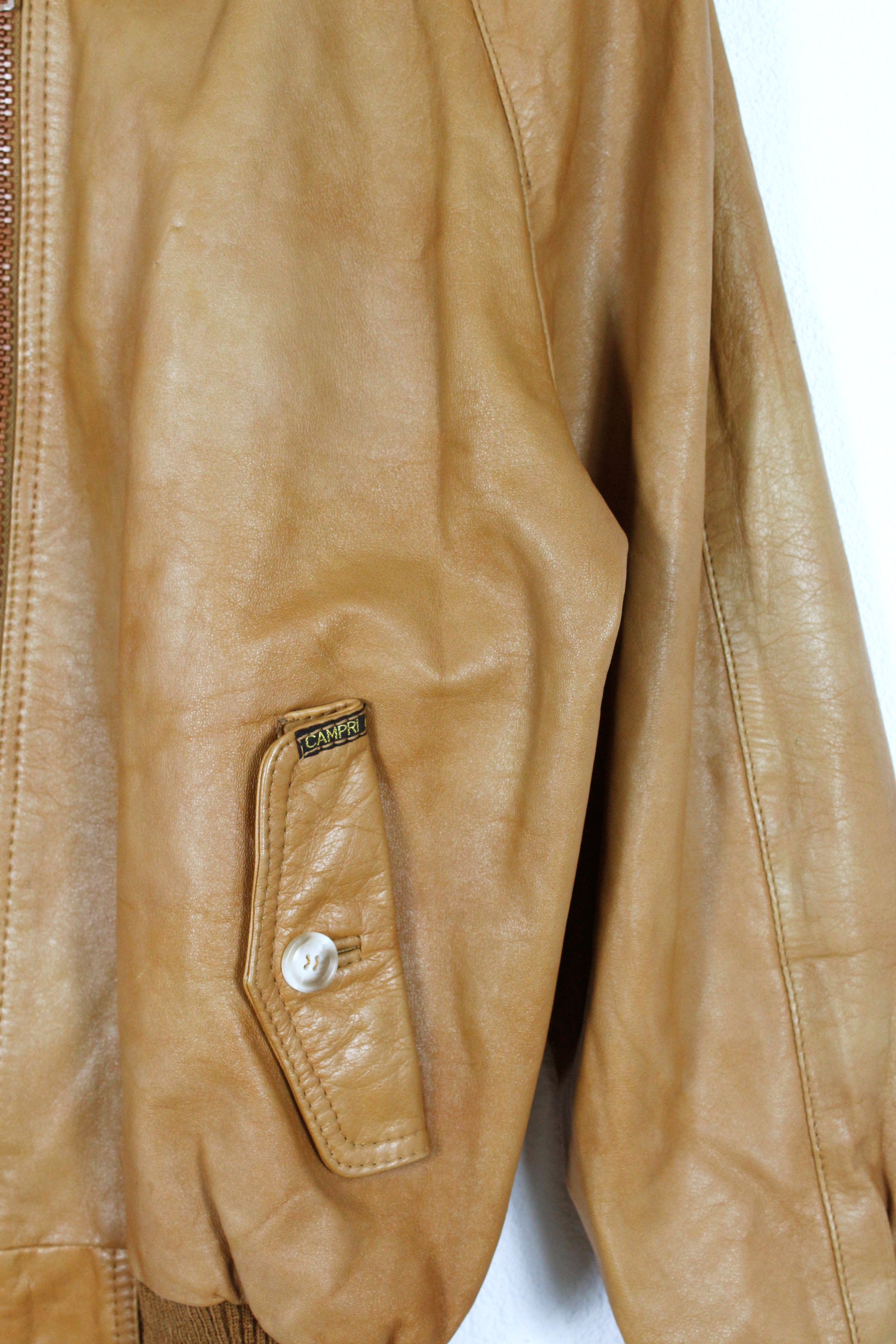 Vintage Vintage Campri Colt Leather Biker Jacket 80s NZ Size US S / EU 44-46 / 1 - 3 Thumbnail