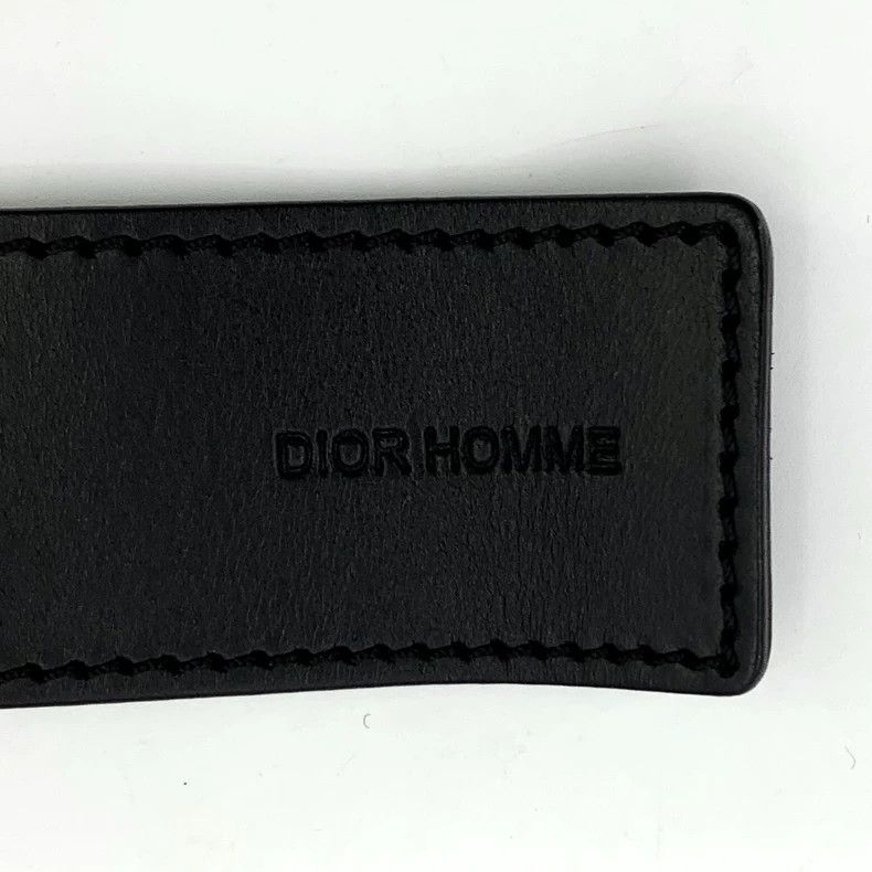 Dior Dior Black smooth square buckle belt 2505-Nextarrow Size ONE SIZE - 7 Thumbnail