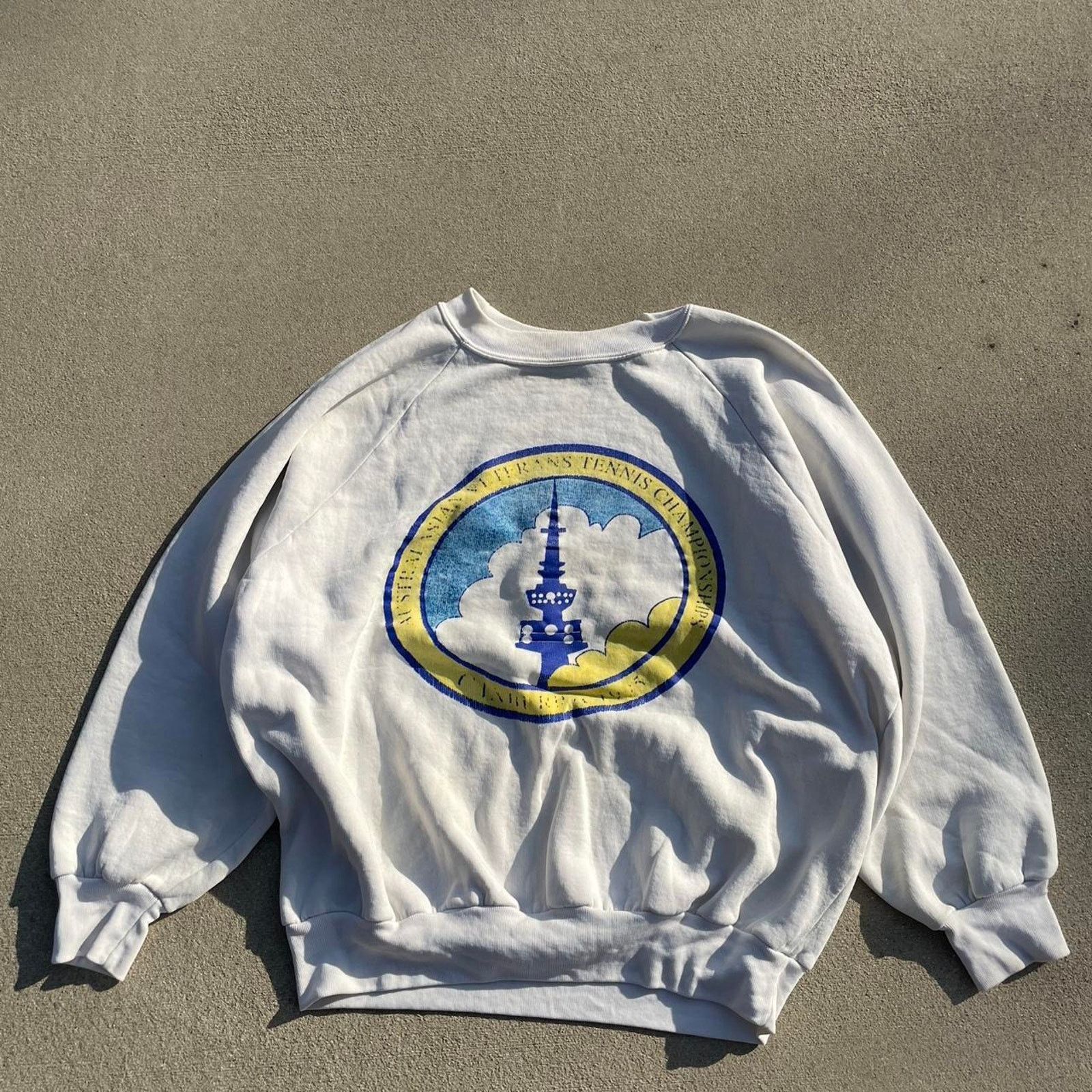 Vintage 80s vintage crewneck sweatshirt Size US S / EU 44-46 / 1 - 1 Thumbnail
