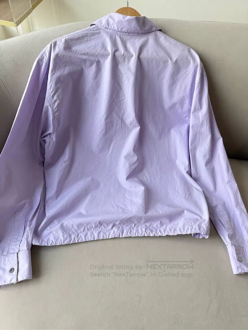 Hermes Hermes size 39 Casual shirt, lavender Size M / US 6-8 / IT 42-44 - 3 Thumbnail