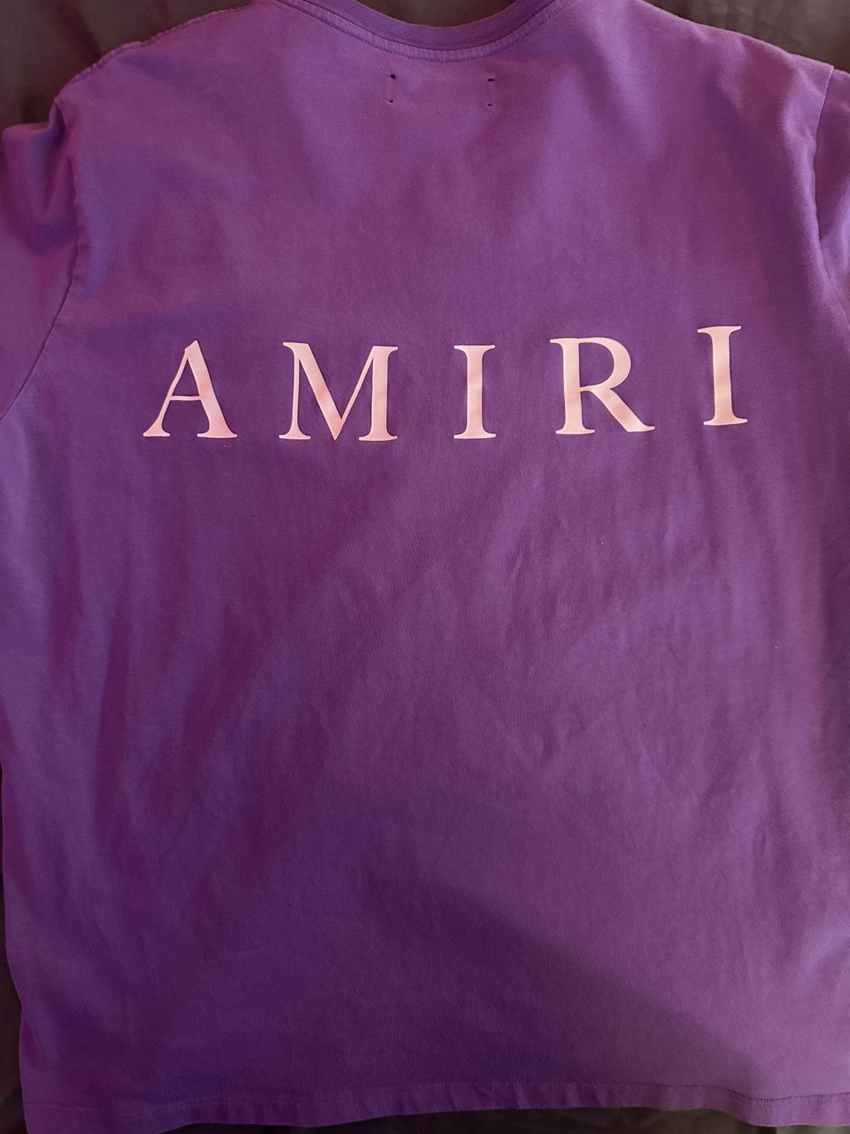 Amiri Purple Amiri Ma logo t shirt Size US XL / EU 56 / 4 - 2 Thumbnail