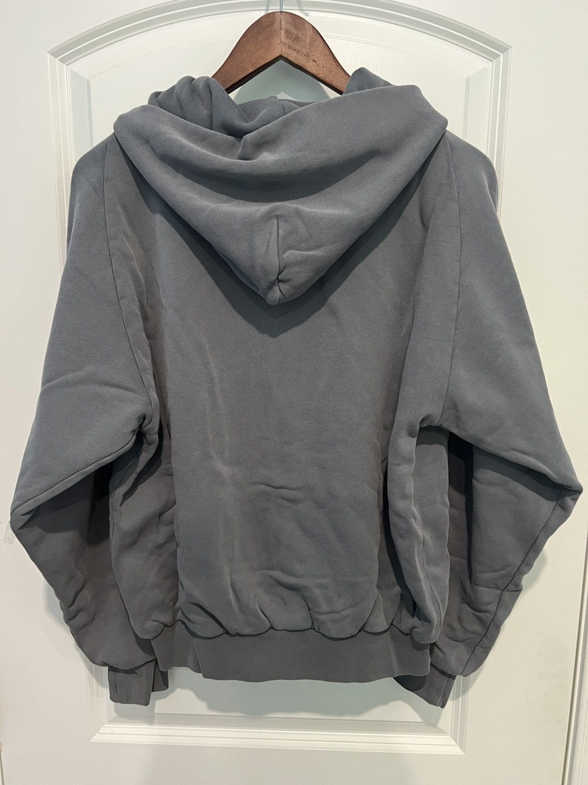 Balenciaga × Gap × Yeezy Yeezy Gap Zip Up Hoodie Poetic Grey Small Size US S / EU 44-46 / 1 - 3 Thumbnail