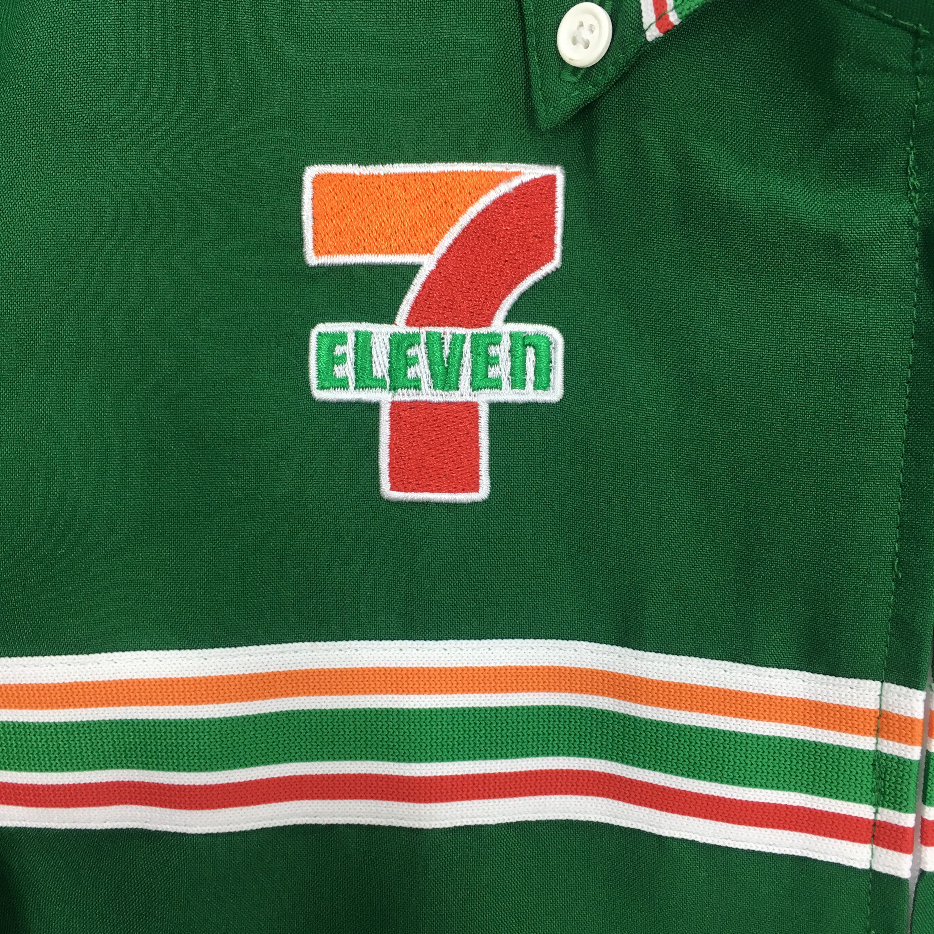 Japanese Brand Vintage 7-Eleven Convenience Store Workers Shirt Size US L / EU 52-54 / 3 - 4 Thumbnail