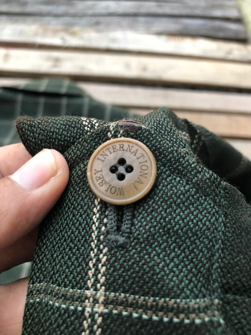 Vintage Wosley Tartan Boxy Work Jacket Size US L / EU 52-54 / 3 - 7 Thumbnail