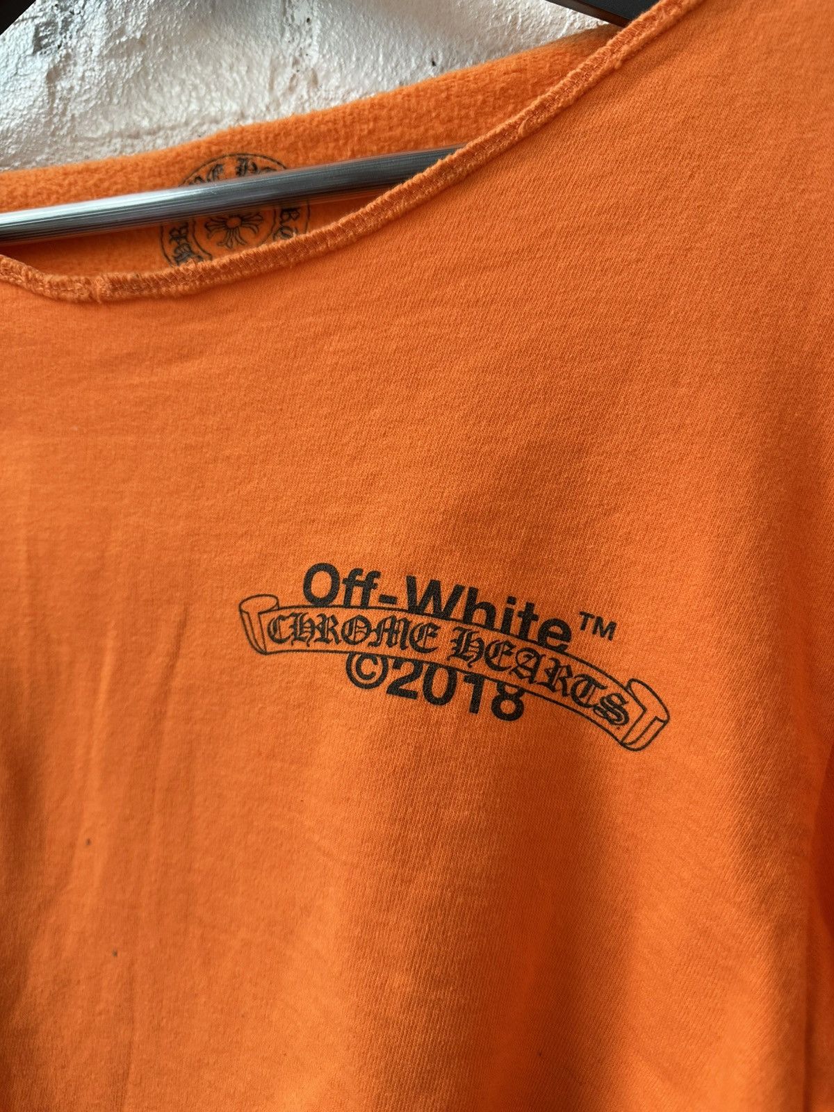Chrome Hearts × Off-White CHROME HEARTS OFF WHITE CHROME HEARTS SHIRT Size US L / EU 52-54 / 3 - 2 Thumbnail