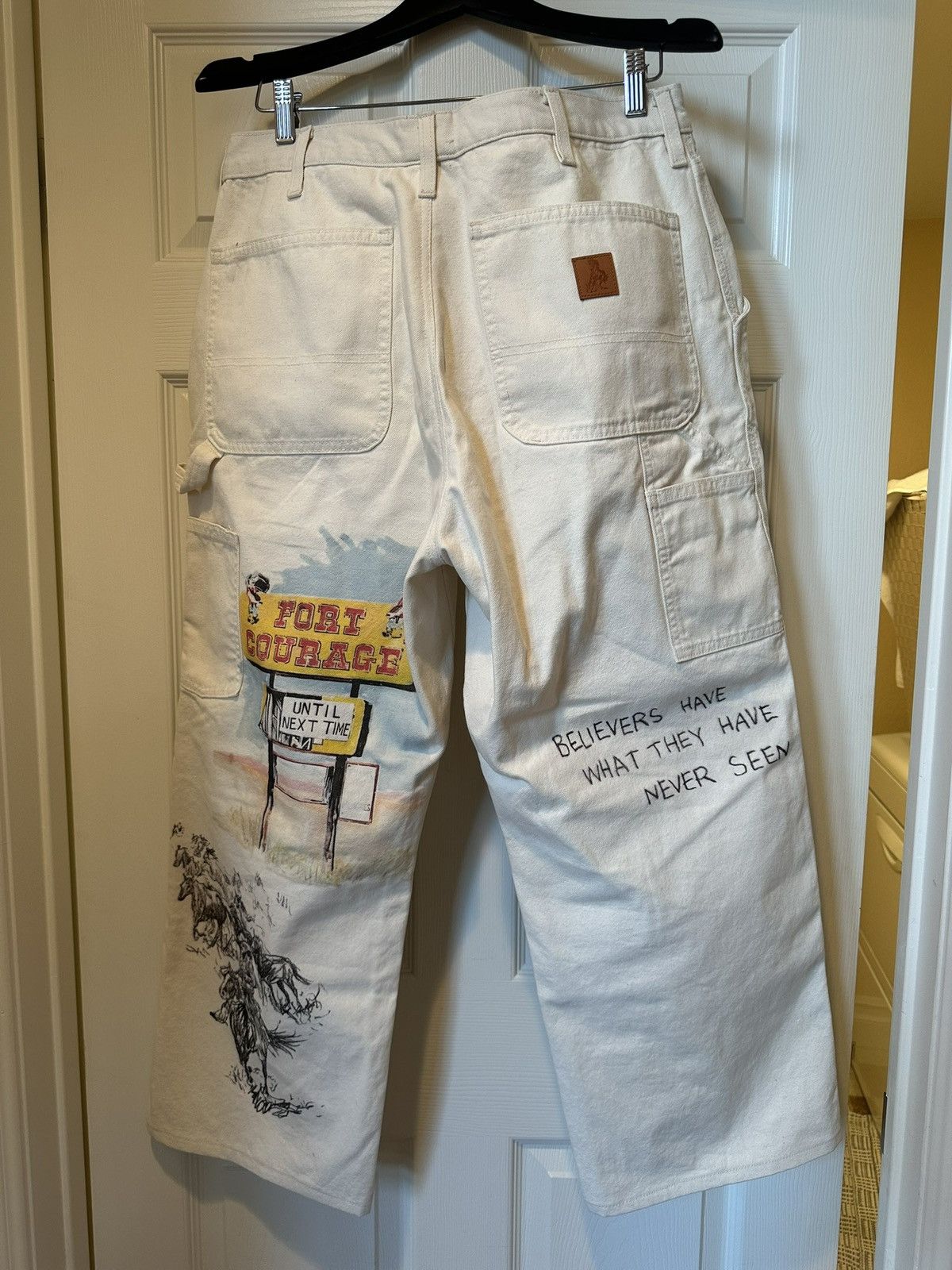 One of These Days One of These Days Fort Courage Painter Pants ‘Canvas’ Size US 32 / EU 48 - 2 Thumbnail