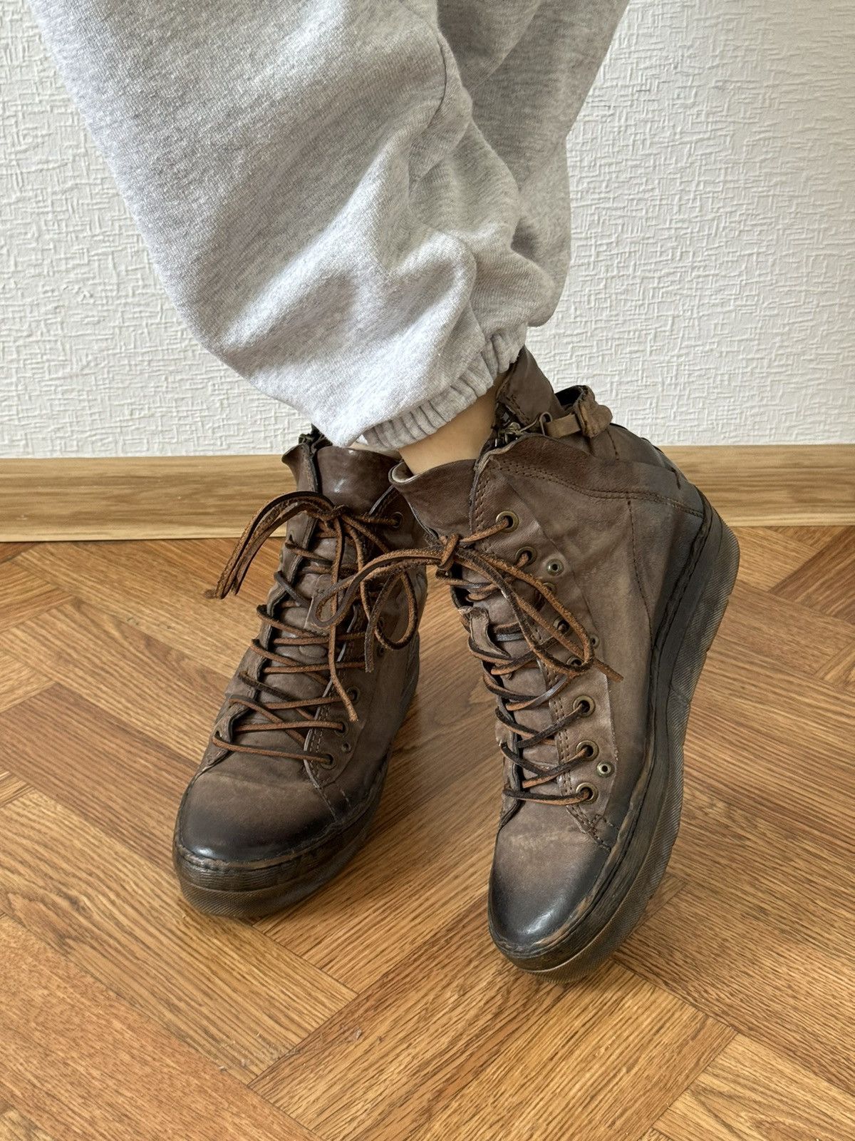 Other Brown A.S. 98 air step rare boots avantgarde shoes Size US 8 / IT 38 - 1 Thumbnail