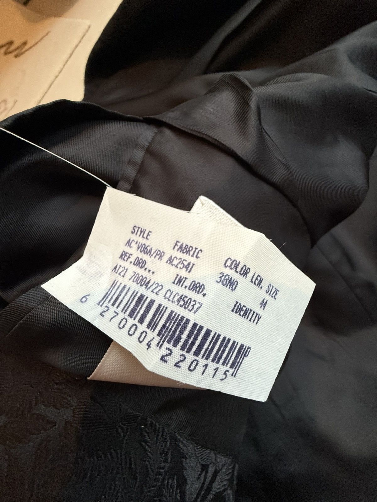 Celine Celine floral paisley smoking tuxedo dinner jacket Hedi 44 Size 36R - 18 Thumbnail