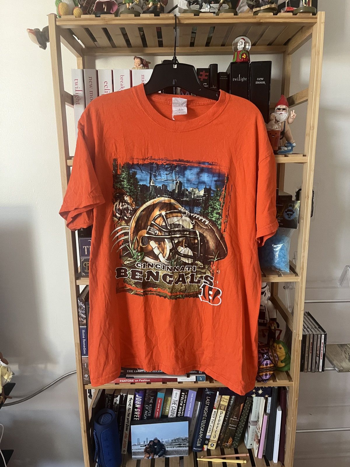 Gildan × NFL × Vintage Vintage Cincinnati Bengals T Shirt Size Large Football NFL Size US L / EU 52-54 / 3 - 1 Thumbnail