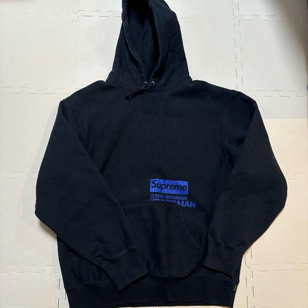 Junya Watanabe × Supreme Collab Logo Hoodie Size US L / EU 52-54 / 3 - 1 Thumbnail