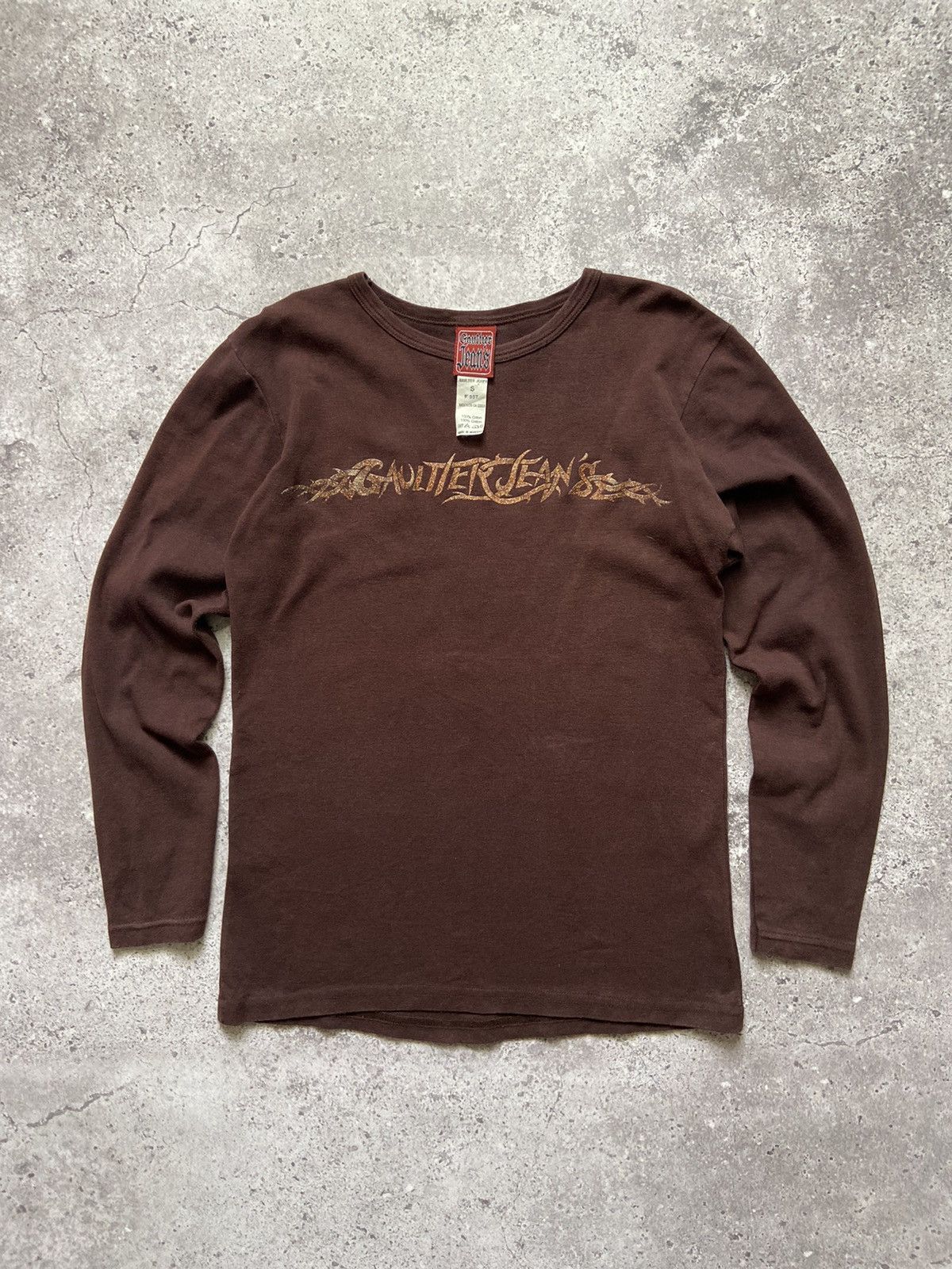 Vintage 90’s JPG Gaultier Jean’s Tattoo Long Sleeve Shirt