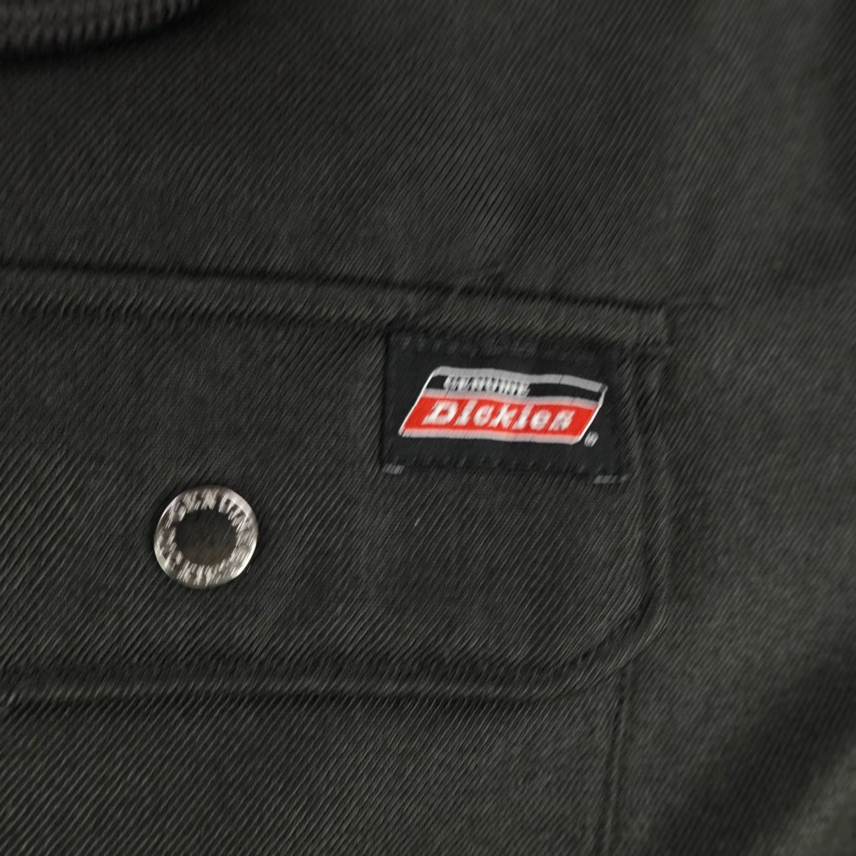 Dickies Dickies Jacket Men 2XL Black Fleece Chore Work Coat Snap Up Hooded Lined Pockets Soft Shell Outdoor Winter Mens Size US XXL / EU 58 / 5 - 3 Thumbnail