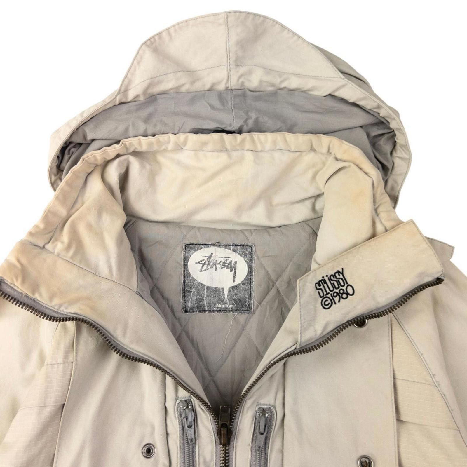 Stussy Vintage Stussy Zip Up Heavyweight Jacket Size XL Size US XL / EU 56 / 4 - 4 Thumbnail