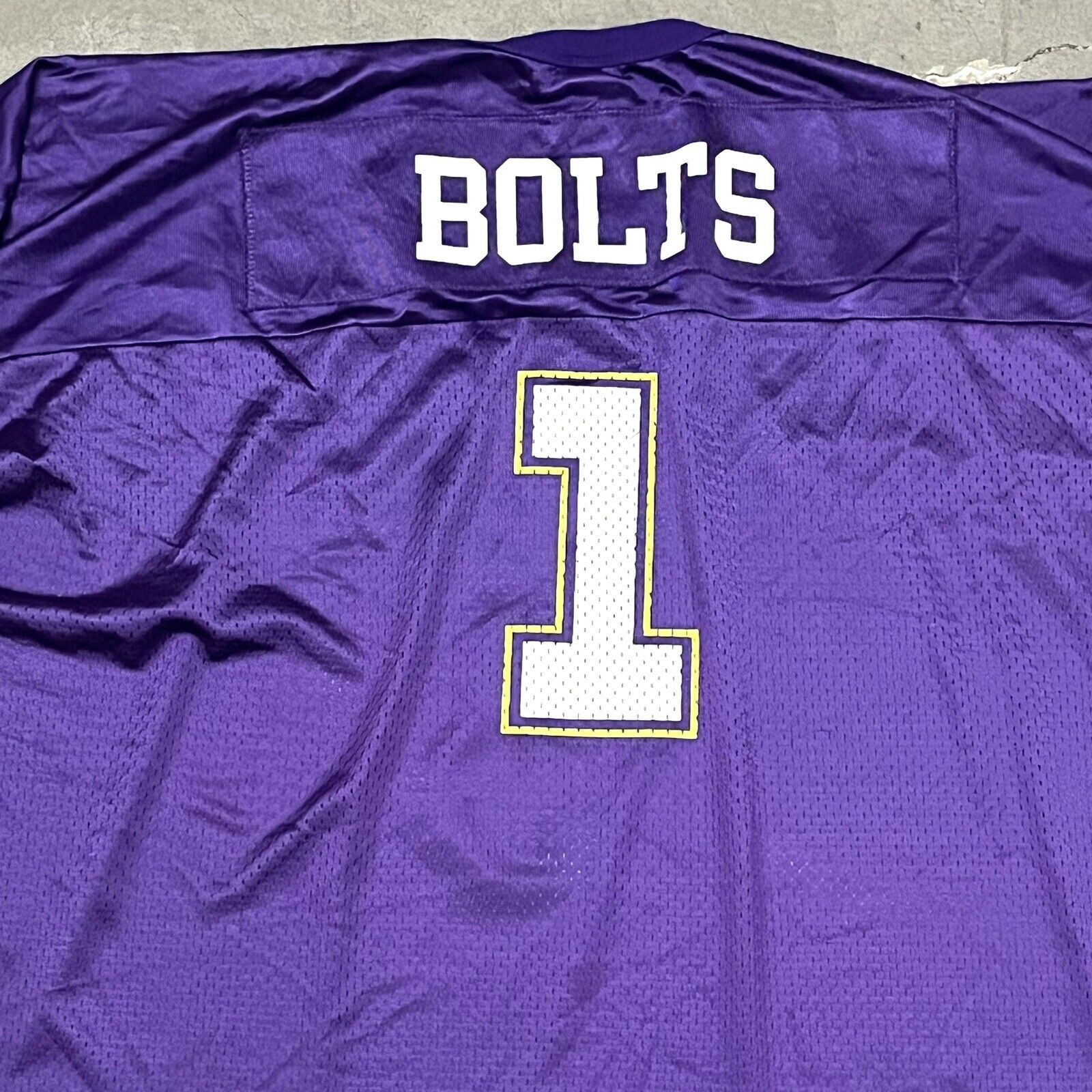 Champion Vintage 2000’s XFL Champion Birmingham Bolts Jersey XXL Size US XXL / EU 58 / 5 - 11 Thumbnail