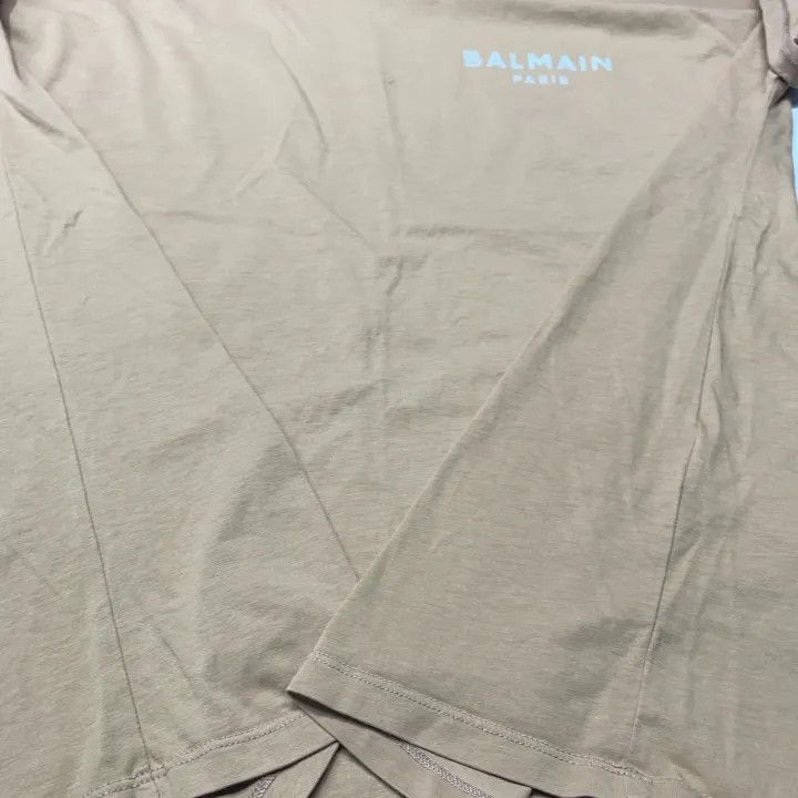 Balmain Balmain SS23 Color Block Logo Tee -2507 Size M / US 6-8 / IT 42-44 - 8 Thumbnail
