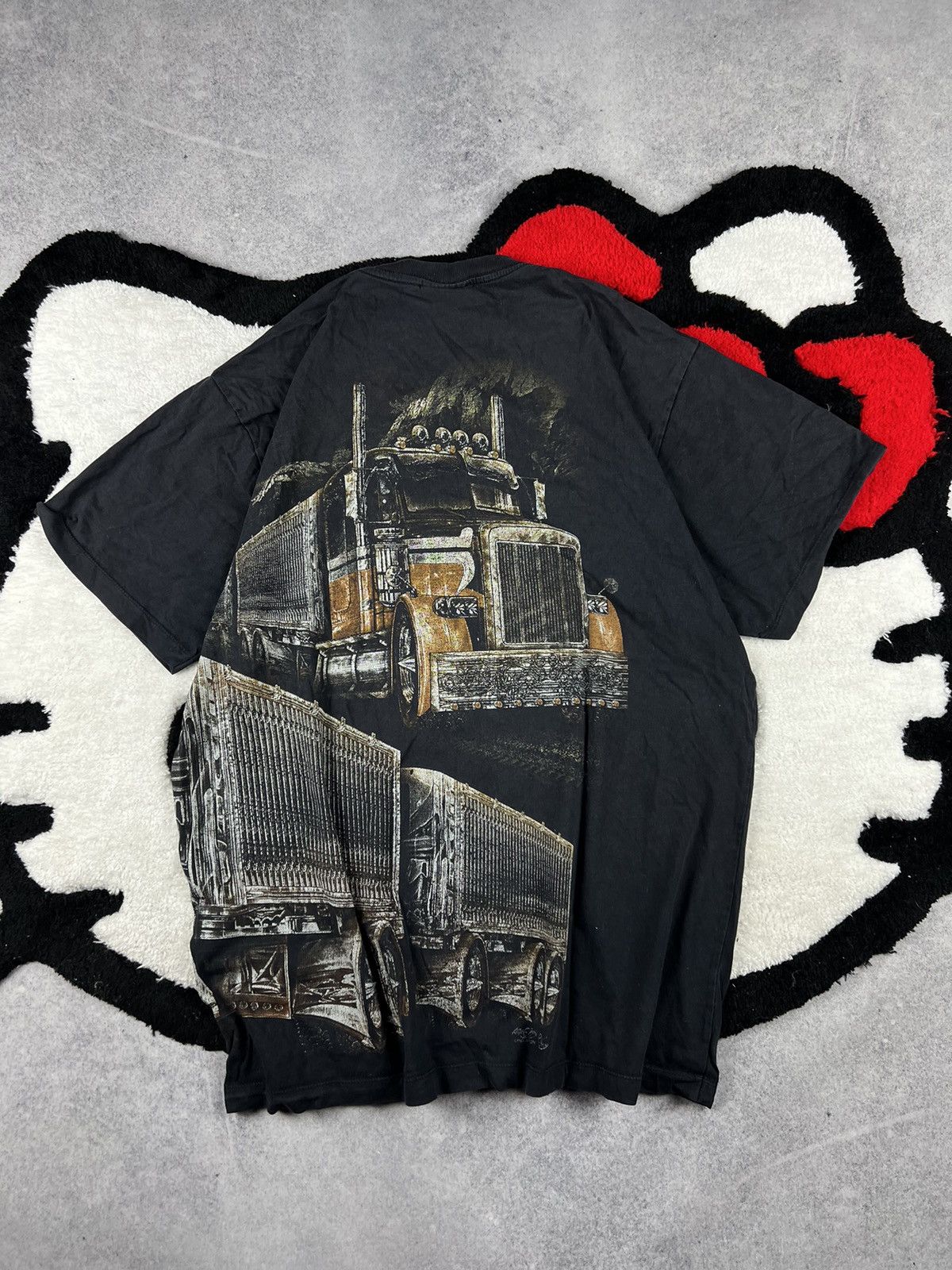 Vintage Vintage Y2K Faded High Definition Truck USA Tee Shirt Size US XL / EU 56 / 4 - 7 Thumbnail