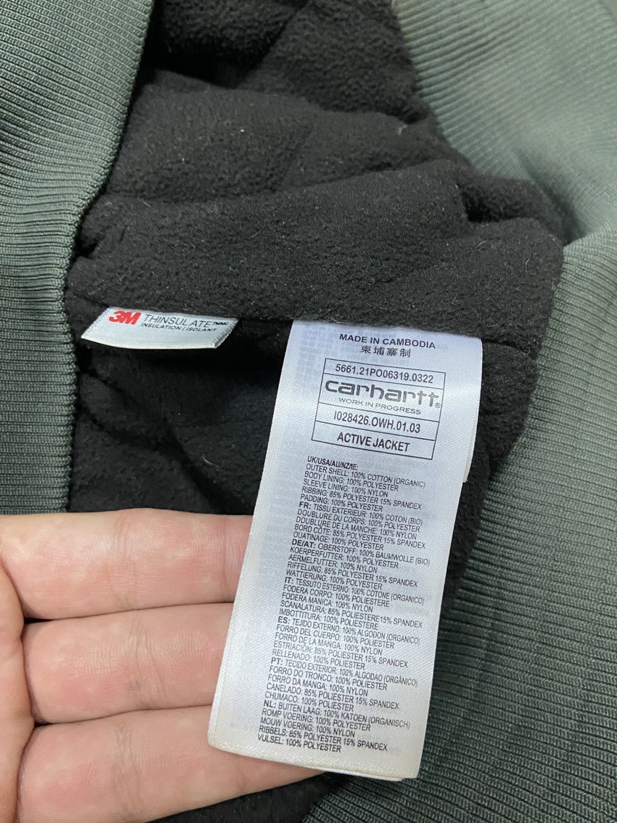 Carhartt Carhartt vintage active jacket thinsulate distressed work Size US XL / EU 56 / 4 - 11 Thumbnail