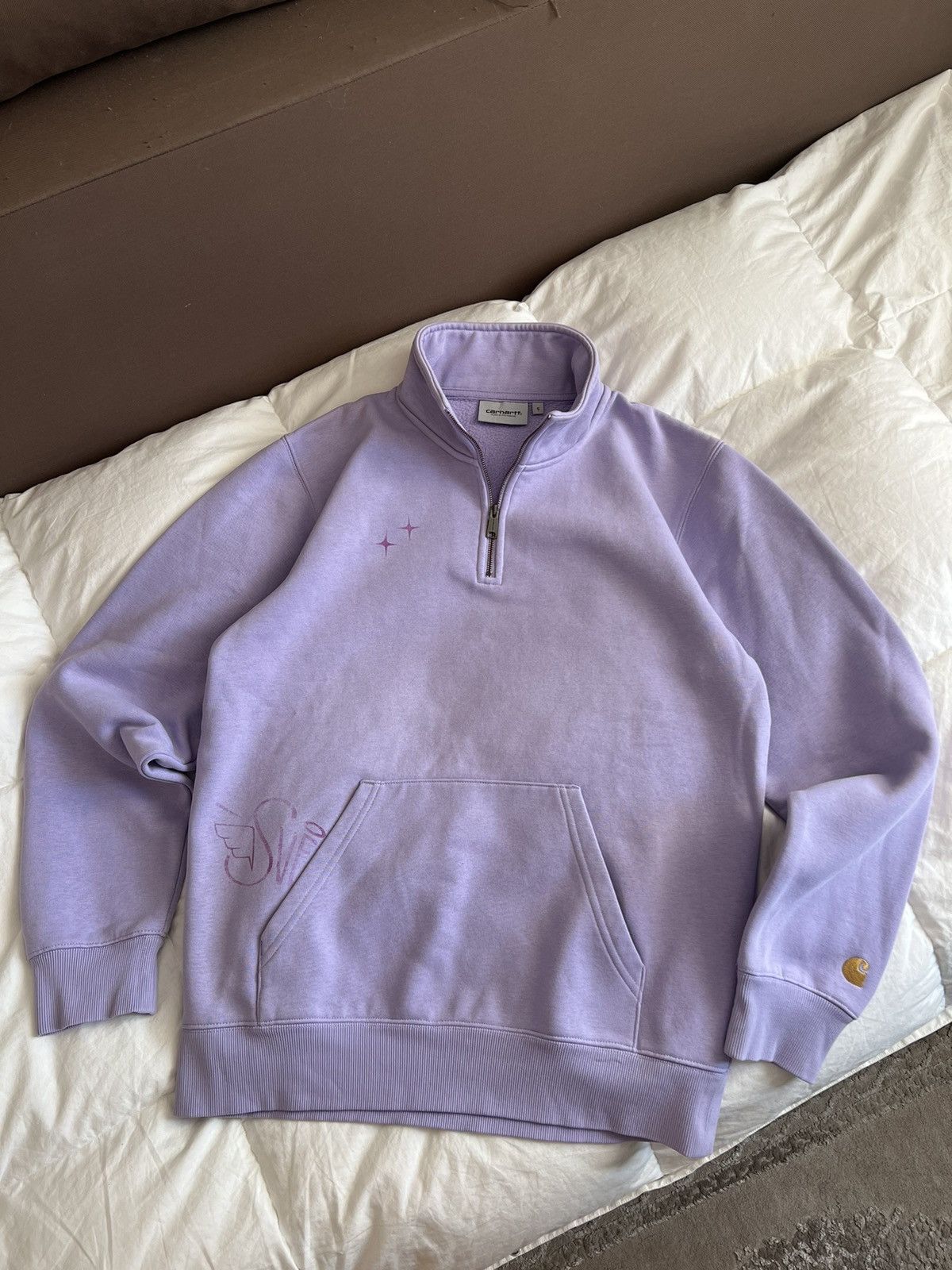 Carhartt Carhartt-WIP Chase Quarter-Zip High Neck Sweatshirt Size US S / EU 44-46 / 1 - 2 Thumbnail