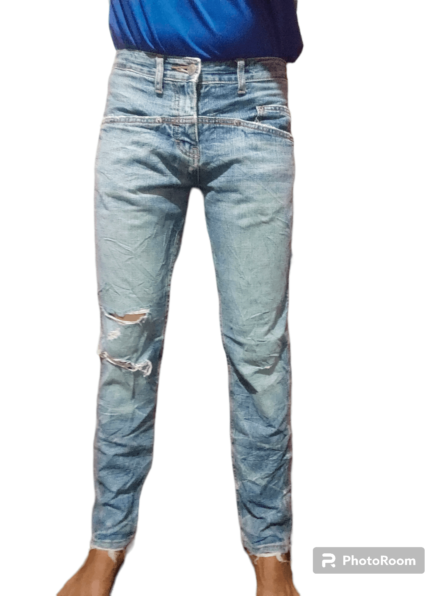 Japanese Brand × Jean Rare M2368 jeans japanese brand distressed denim Size 31" - 13 Thumbnail