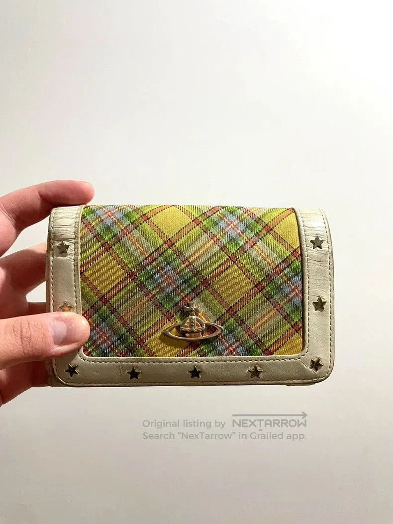 Vivienne Westwood Vivienne Westwood Plaid Wallet. Size ONE SIZE - 1 Thumbnail