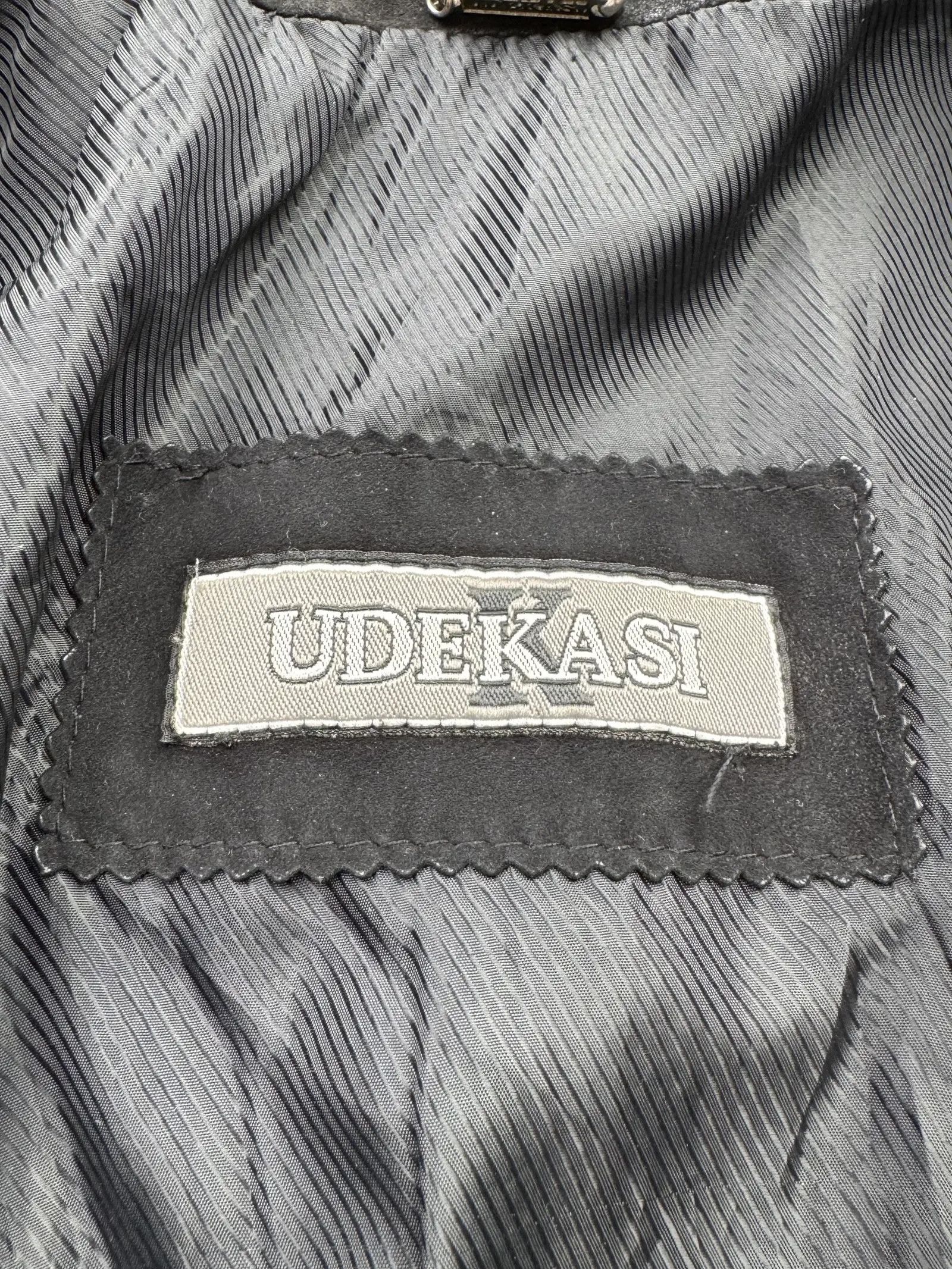 Genuine Leather Real Fur Details Suede Cropped Jacket From The 90's(V73) Size XS / US 0-2 / IT 36-38 - 5 Thumbnail