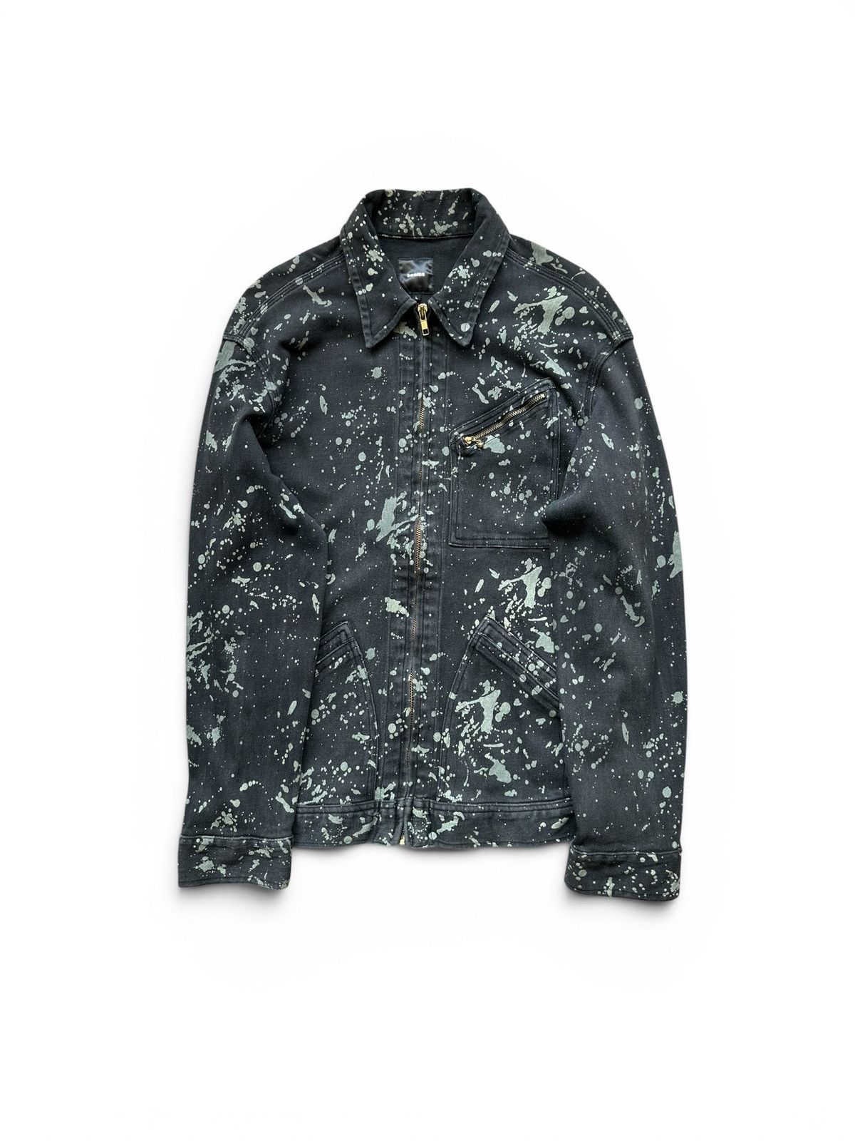 Beams Japan 2007 S/S BEAMS Japan painted zipper jacket Size US M / EU 48-50 / 2 - 1 Thumbnail