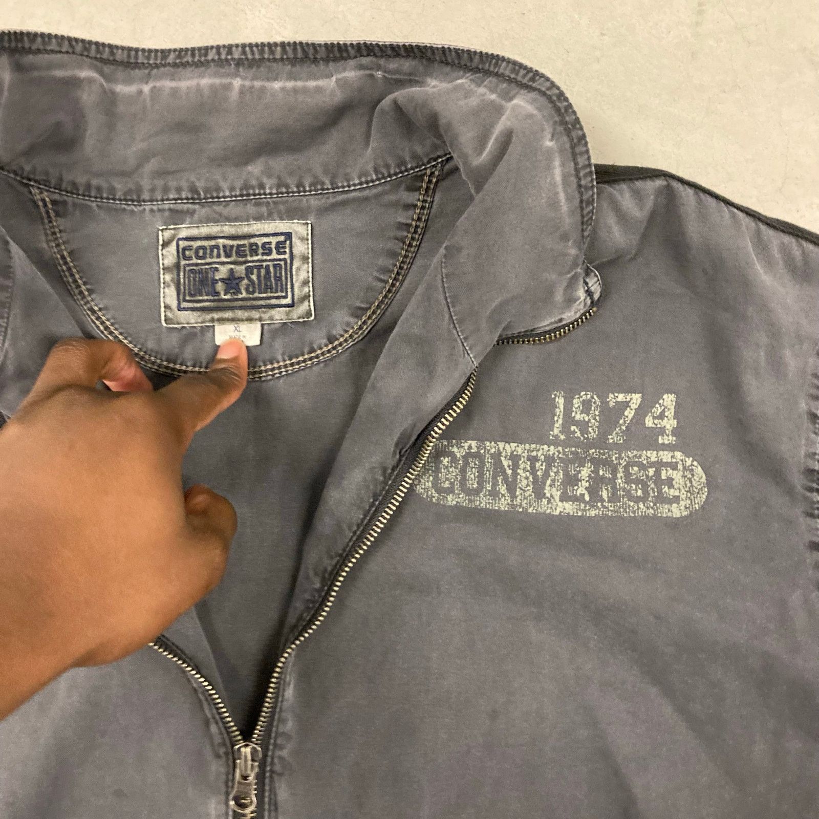 Vintage vintage converse bomber jacket Size US XL / EU 56 / 4 - 3 Thumbnail