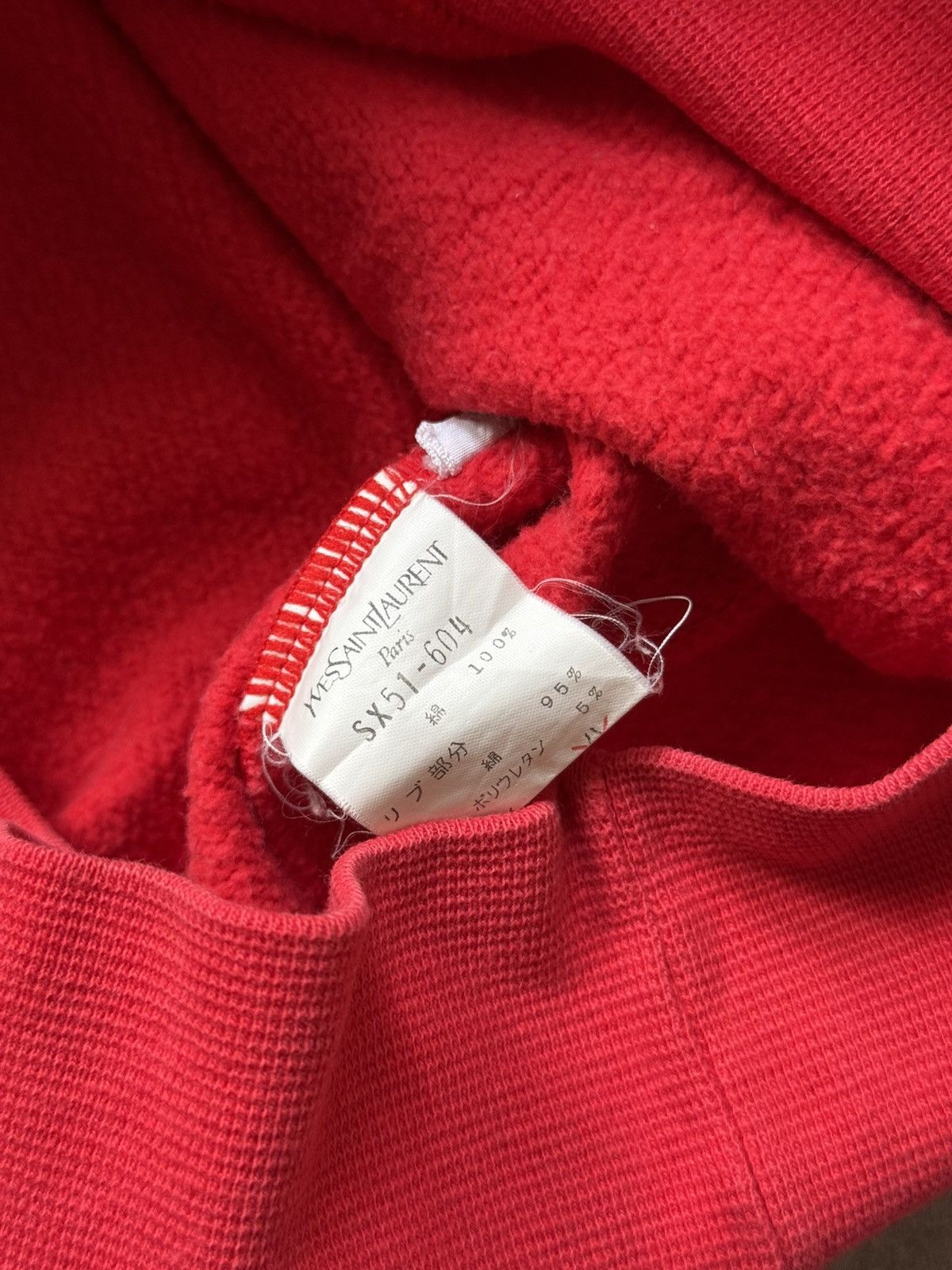 Yves Saint Laurent Vintage Yves Saint Laurent Sweatshirt 90s Size US S / EU 44-46 / 1 - 7 Thumbnail