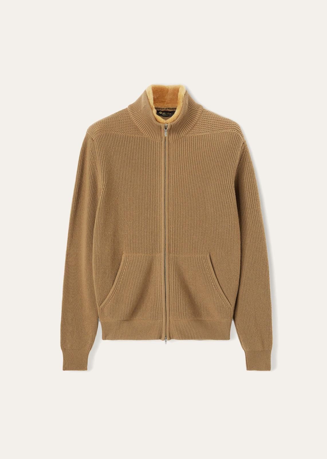 o1srvl11e1224 Greymouth Cashmere Bomber Jacket
