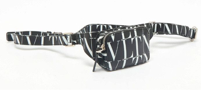 Valentino VALENTINO Leather VLTN Waist Belt Bag Size ONE SIZE - 2 Thumbnail