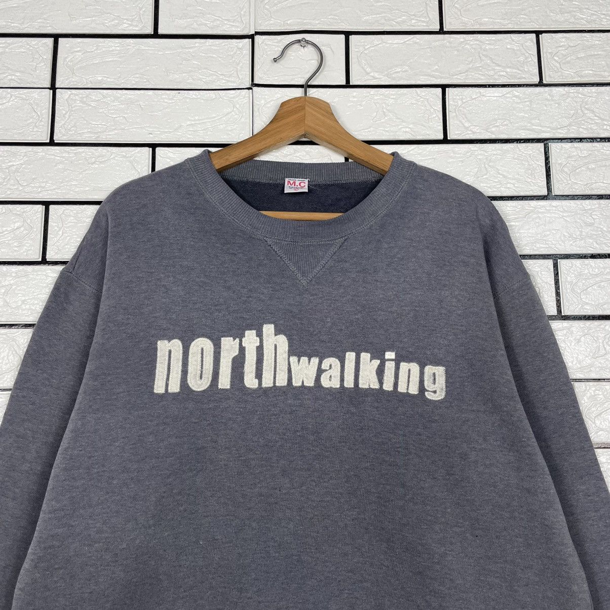 Japanese Brand North Walking Crewneck Sweatshirt Size US L / EU 52-54 / 3 - 2 Thumbnail