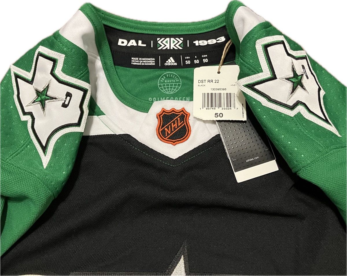 Adidas NWT Dallas Stars Reverse Retro 2.0 Adidas NHL Hockey Jersey Size US M / EU 48-50 / 2 - 3 Thumbnail