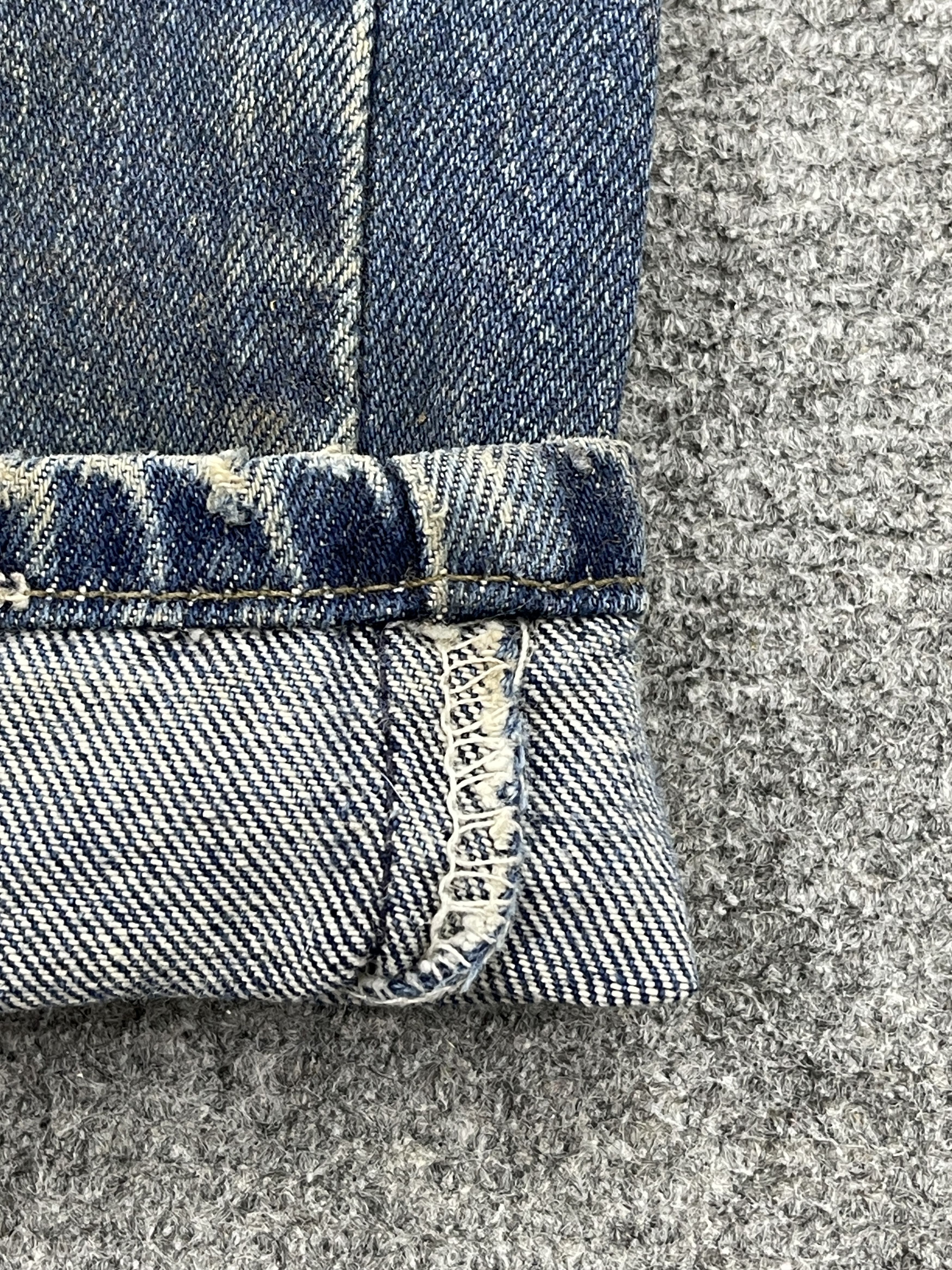 Levi's × Vintage Vintage Levis 577 Painter Light Blue Jeans DP2504 Size US 33 - 7 Thumbnail