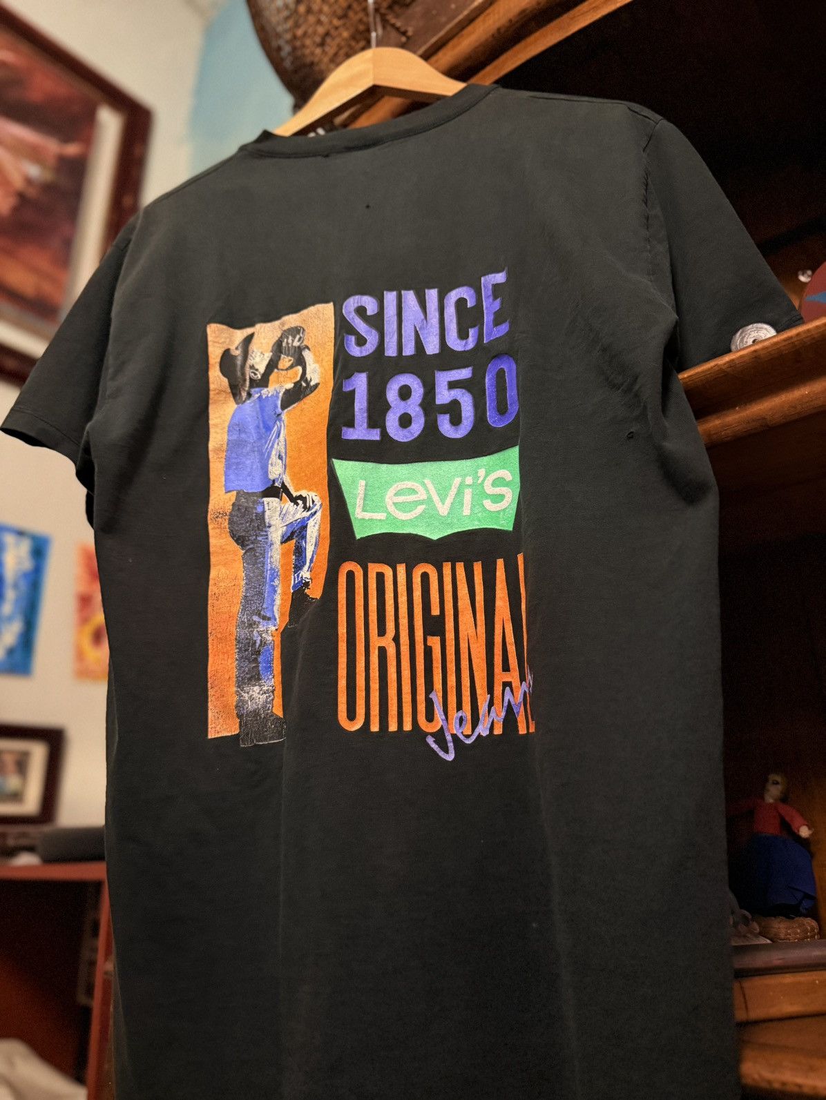 Vintage 90's Mexican Levi's Bootleg Size US L / EU 52-54 / 3 - 1 Thumbnail