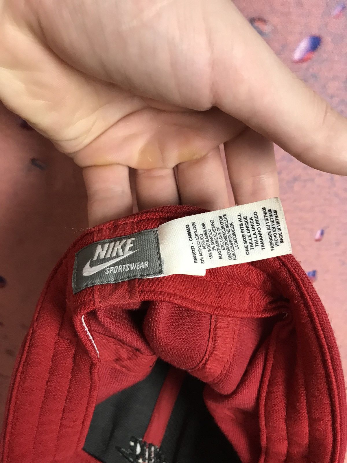Nike × Vintage Vintage Nike hype streetwear cap Size ONE SIZE - 5 Thumbnail