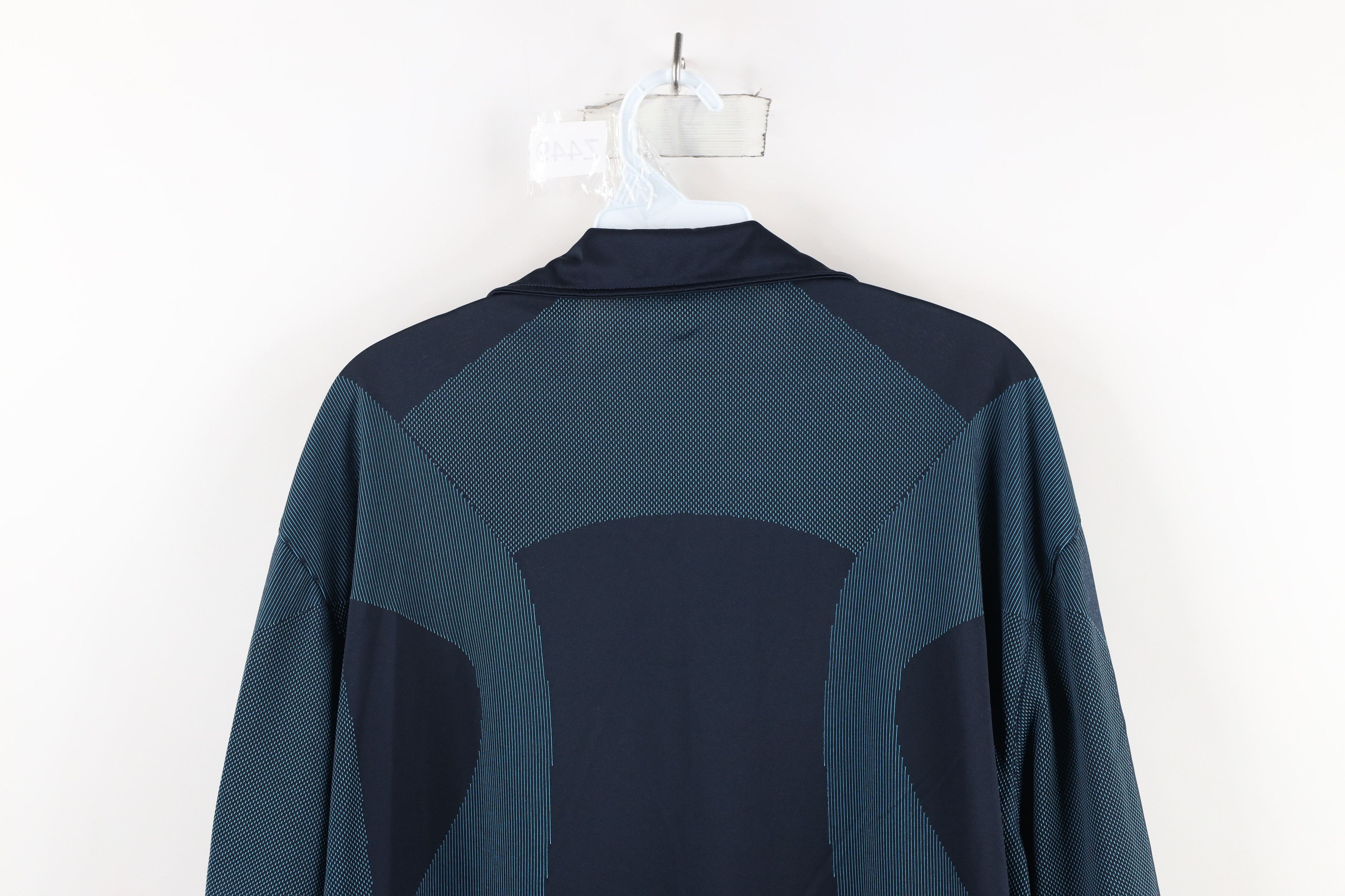 Nike × Vintage Vintage Nike Golf Scott Mini Swoosh Knit Half Zip Polo Shirt Size US XXL / EU 58 / 5 - 8 Thumbnail