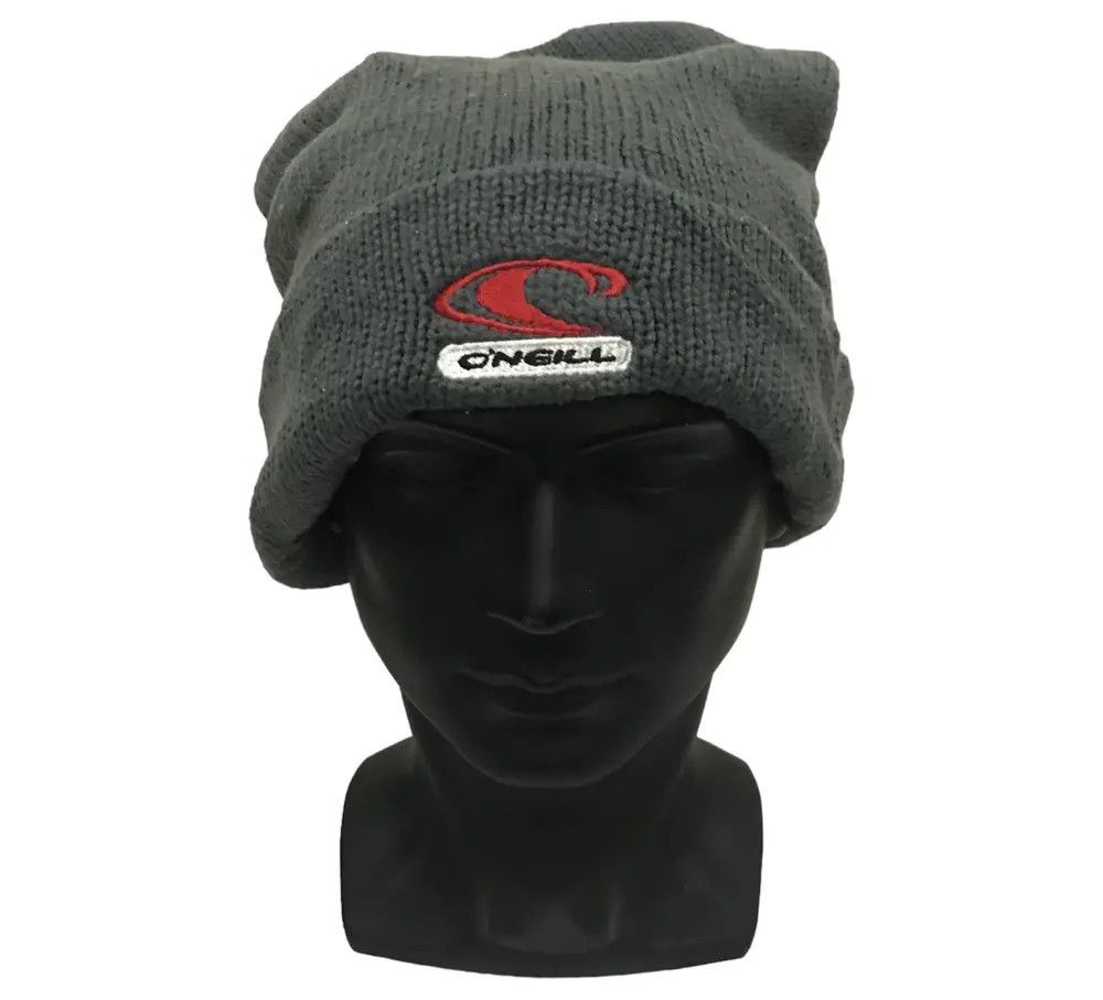 O'Neill × Vintage Oneill Big Logo Beanie Hat Size ONE SIZE - 1 Thumbnail
