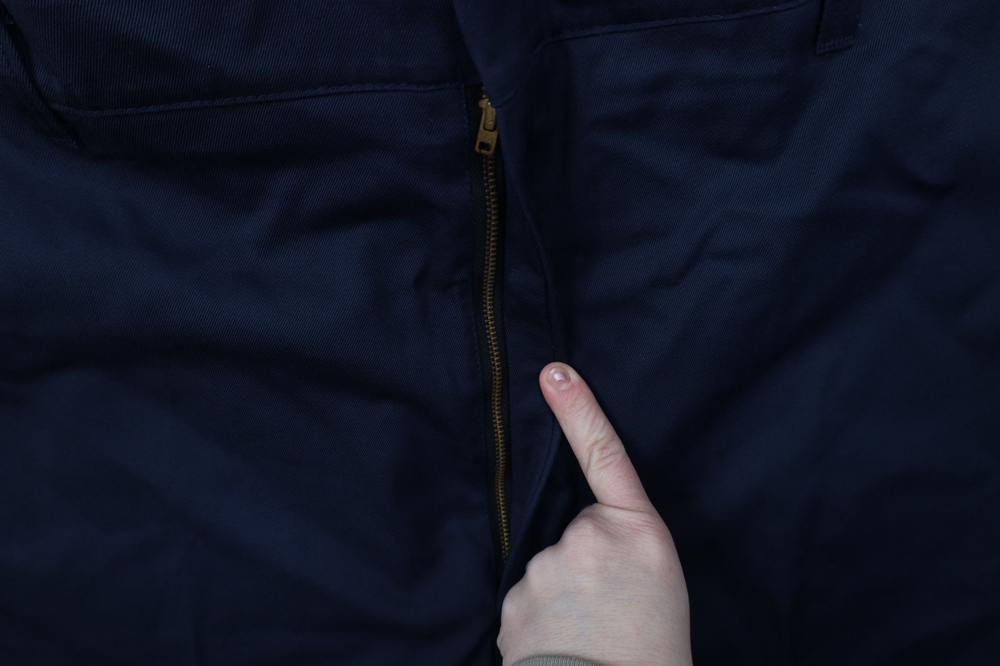 Vintage Vintage 70s Streetwear Wide Leg Chino Pants Blue USA Size US 44 / EU 60 - 6 Thumbnail