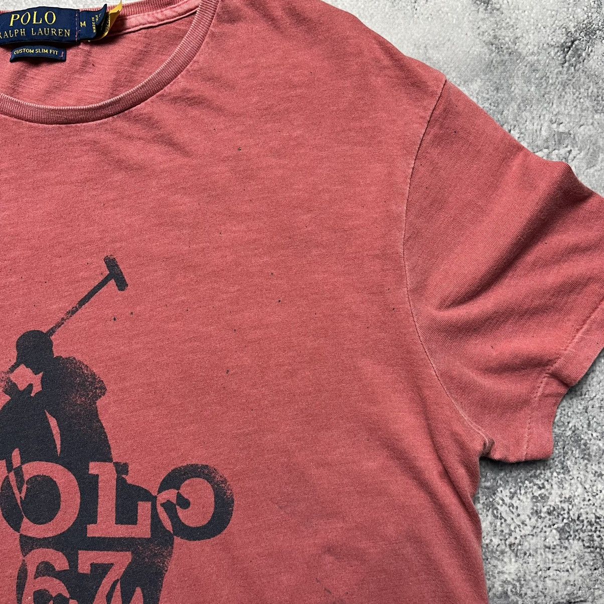 Polo Ralph Lauren Vintage Polo Ralph Lauren Big Pony Logo Tee Streetwear Y2K Size US M / EU 48-50 / 2 - 5 Thumbnail