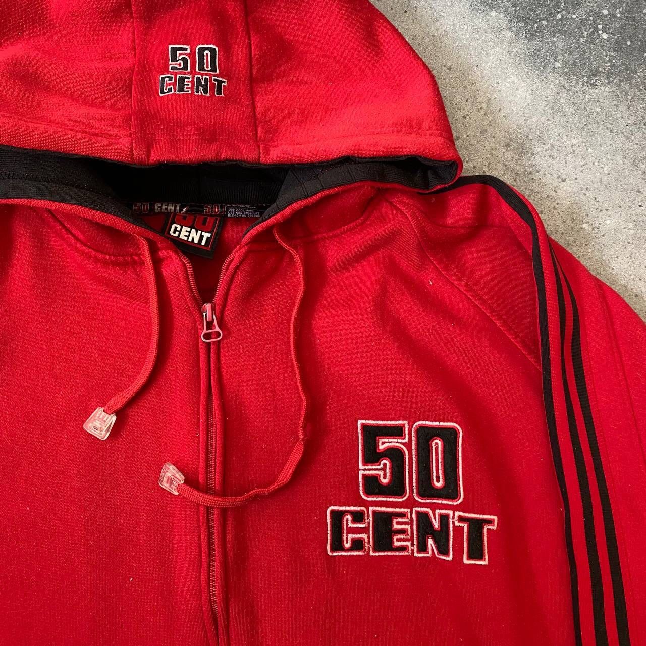 50 Cent 50 CENT VINTAGE BIG LOGO RAP HOODIE (OVERSIZE FIT) Size US L / EU 52-54 / 3 - 6 Thumbnail