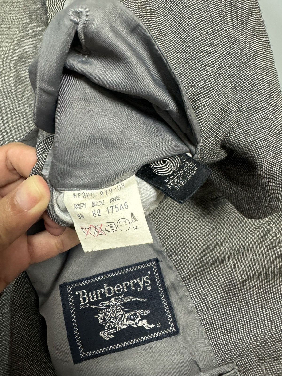 Burberry Prorsum Burberrys Prorsum Blazer Coat Vintage Size 38R - 8 Thumbnail