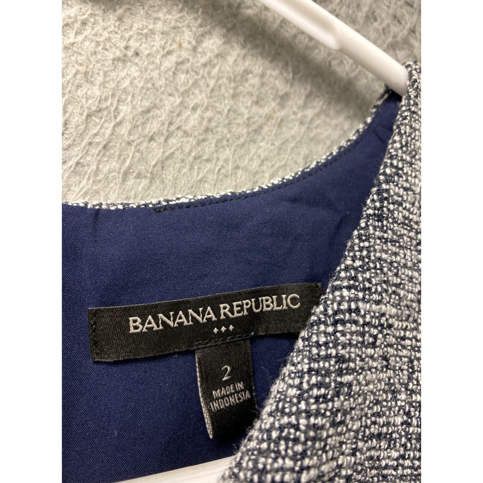 Banana Republic VINTAGE Banana Republic Dress Women Sleeveless Gray Pencil Knee Length Size 2 Adult Womens Size XS / US 0-2 / IT 36-38 - 3 Thumbnail
