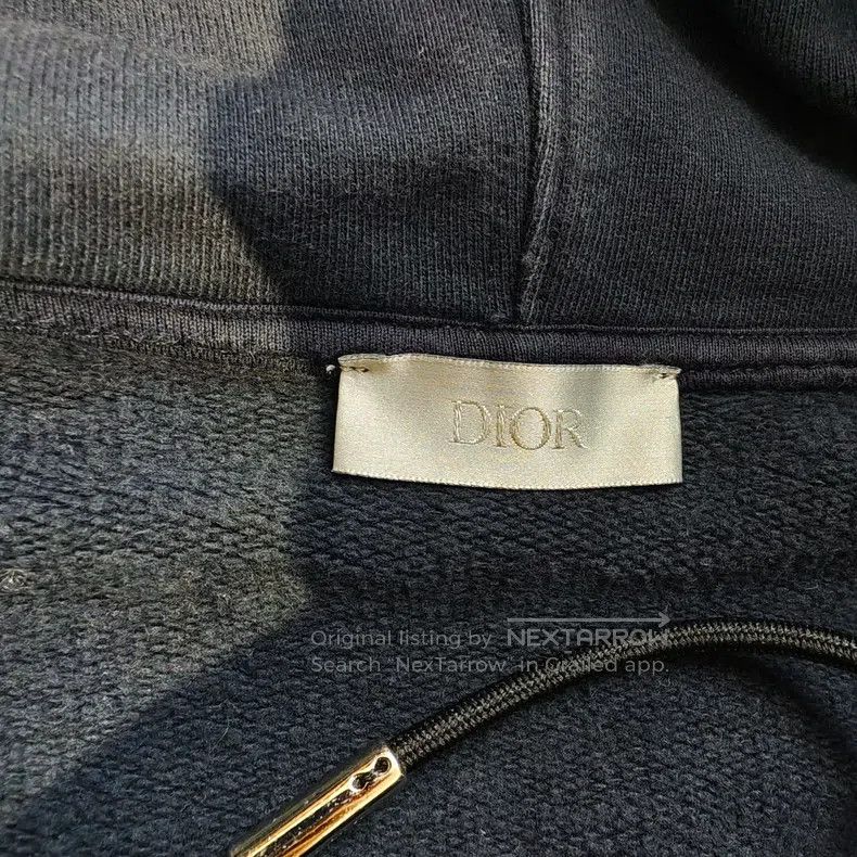 Dior Dior Black zippered hoodie jacket Size US XS / EU 42 / 0 - 4 Thumbnail