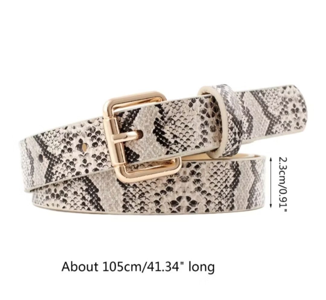 Japanese Brand 💥Beige colour retro waist strap retro belt Size ONE SIZE - 2 Thumbnail